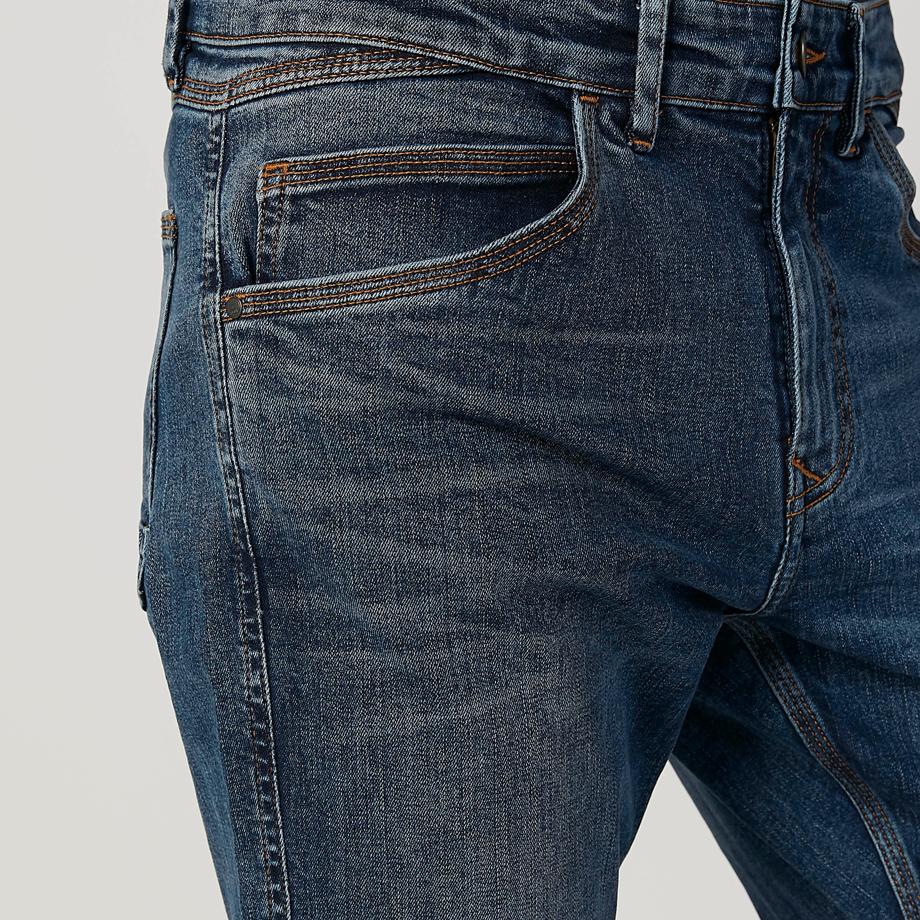 بنطال جينز سادة طويل بجيوب وحلقات للحزام-men-clothing-bottoms-jeans-image-3