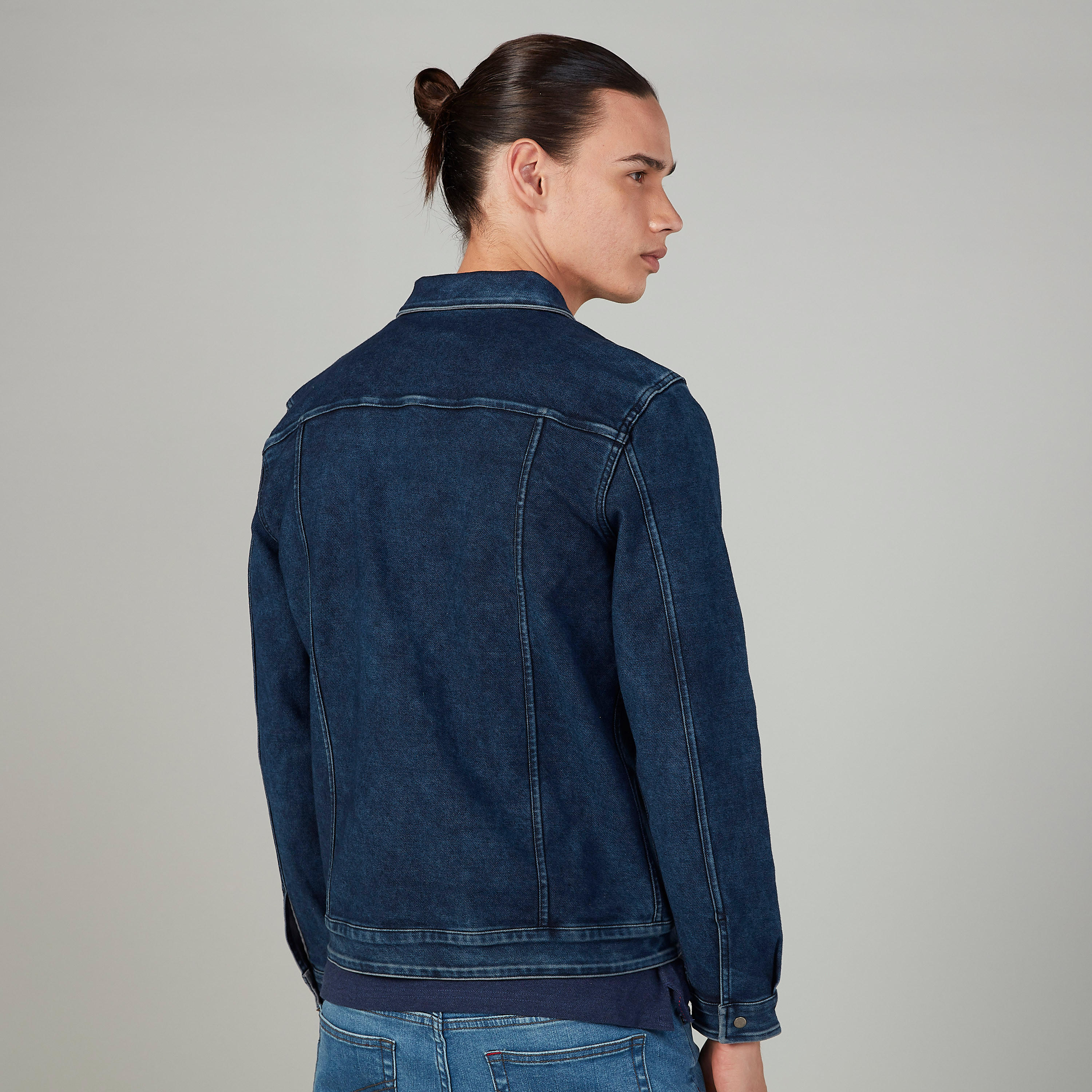 Denim Jacket with Long Sleeves and Zip Closure-men-clothing-jacketsandblazers-jackets-image-4