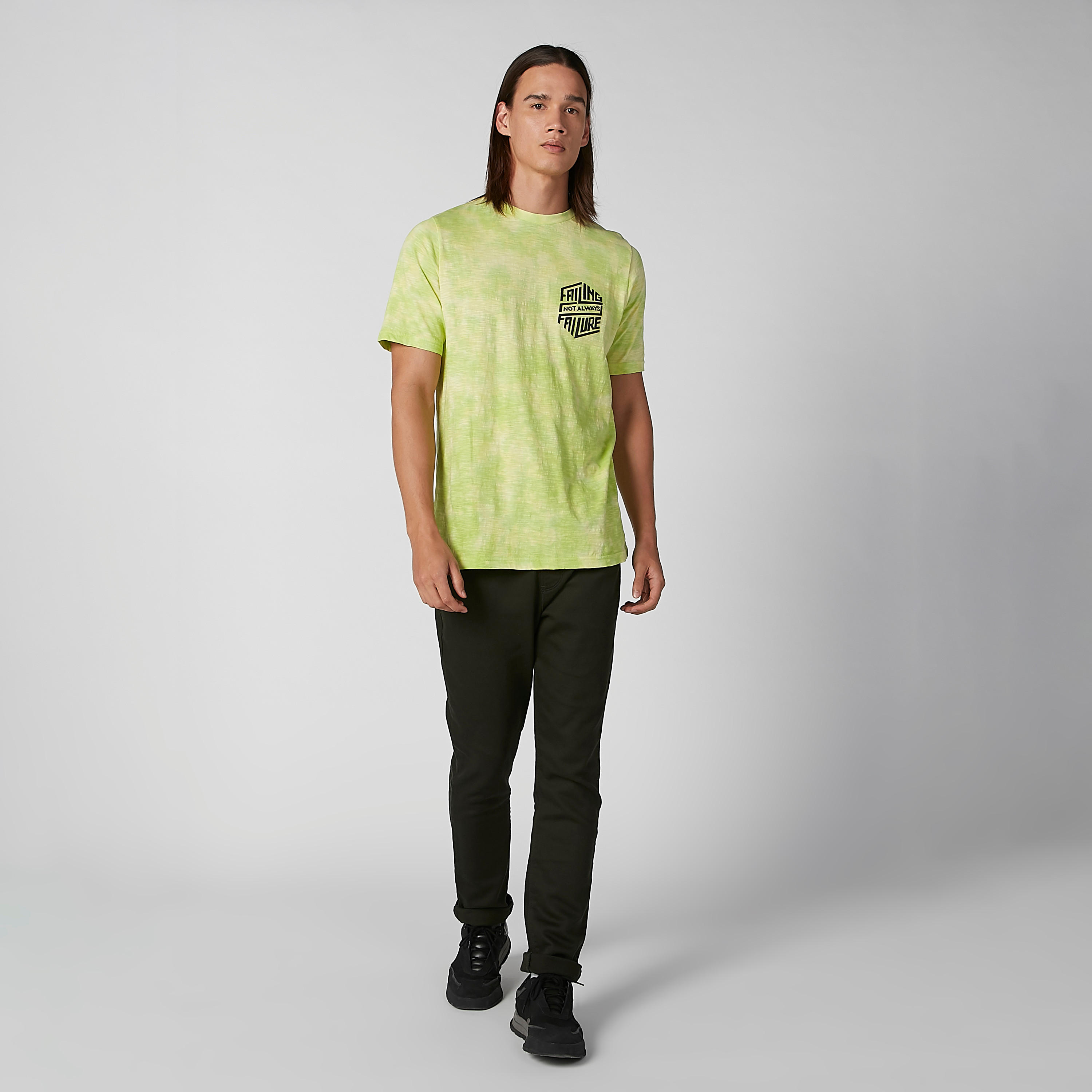 Sustainable Slim Fit Plain Jeans with Drawstring Waist-men-clothing-bottoms-jeans-image-2