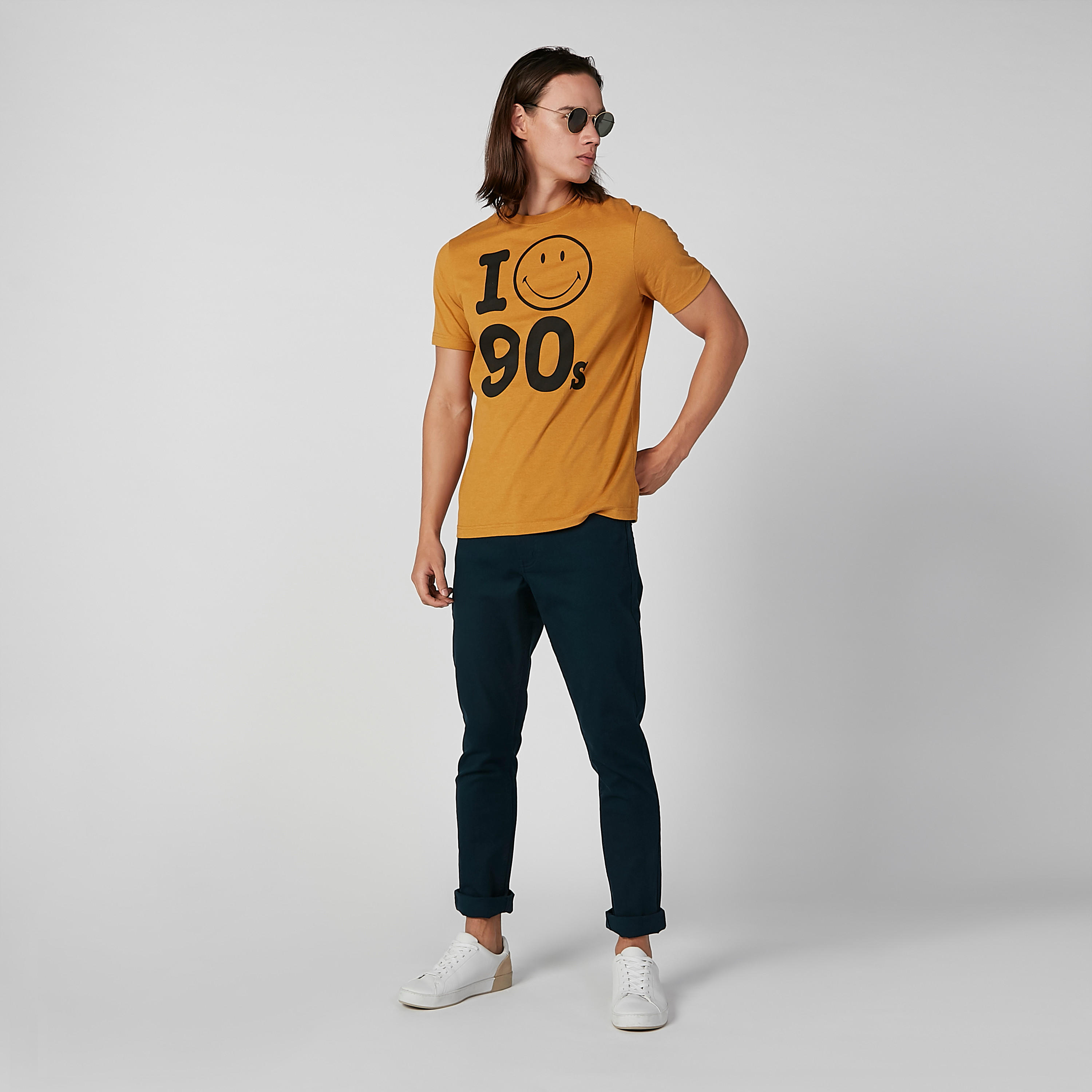 بنطلون جينز سادة بجيوب وحلقات للحزام-men-clothing-bottoms-jeans-image-2
