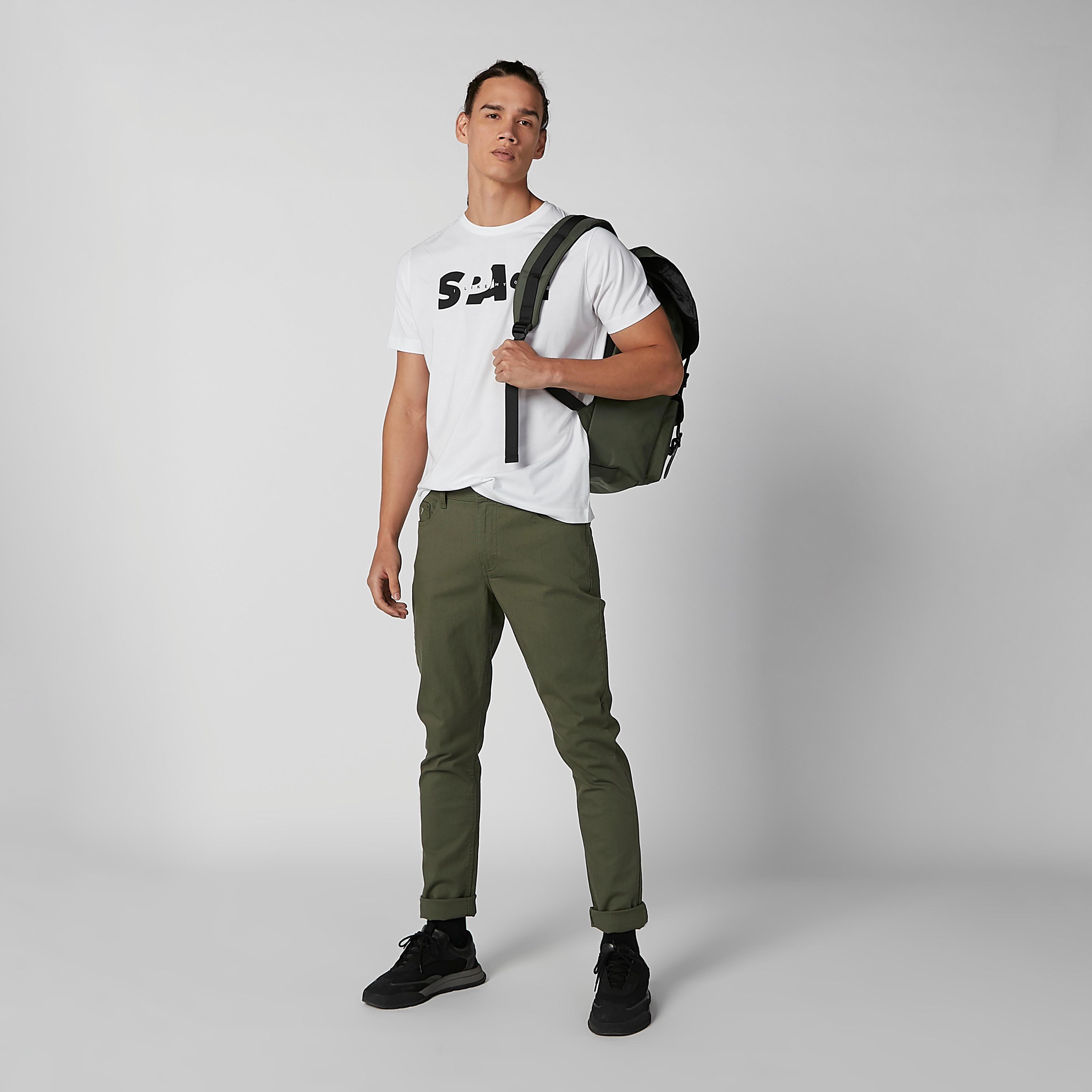 Solid Jeans with 5-Pockets and Button Closure-men-clothing-bottoms-jeans-image-2