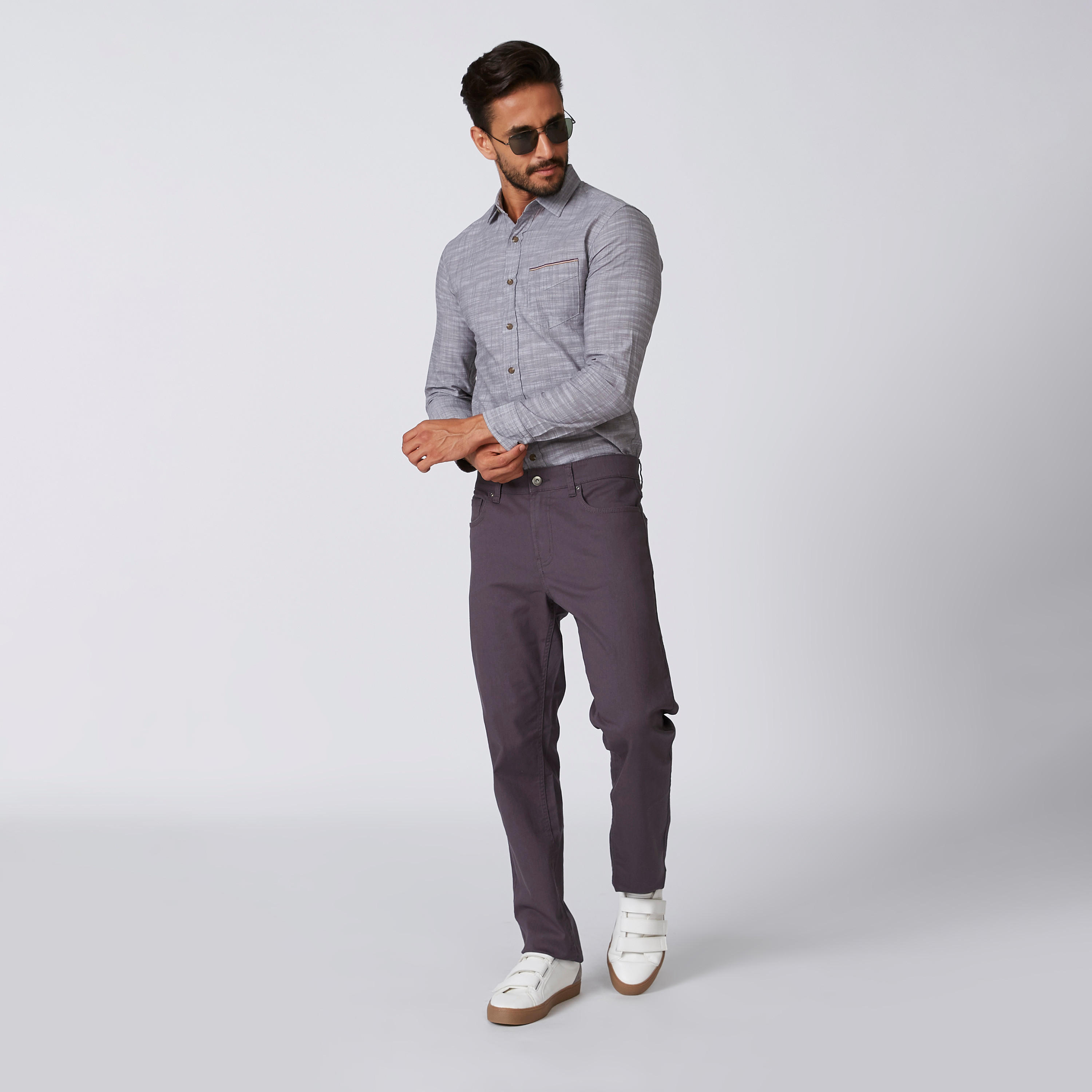 بنطلون جينز مستدام طويل سكيني بجيوب-men-clothing-bottoms-jeans-image-2