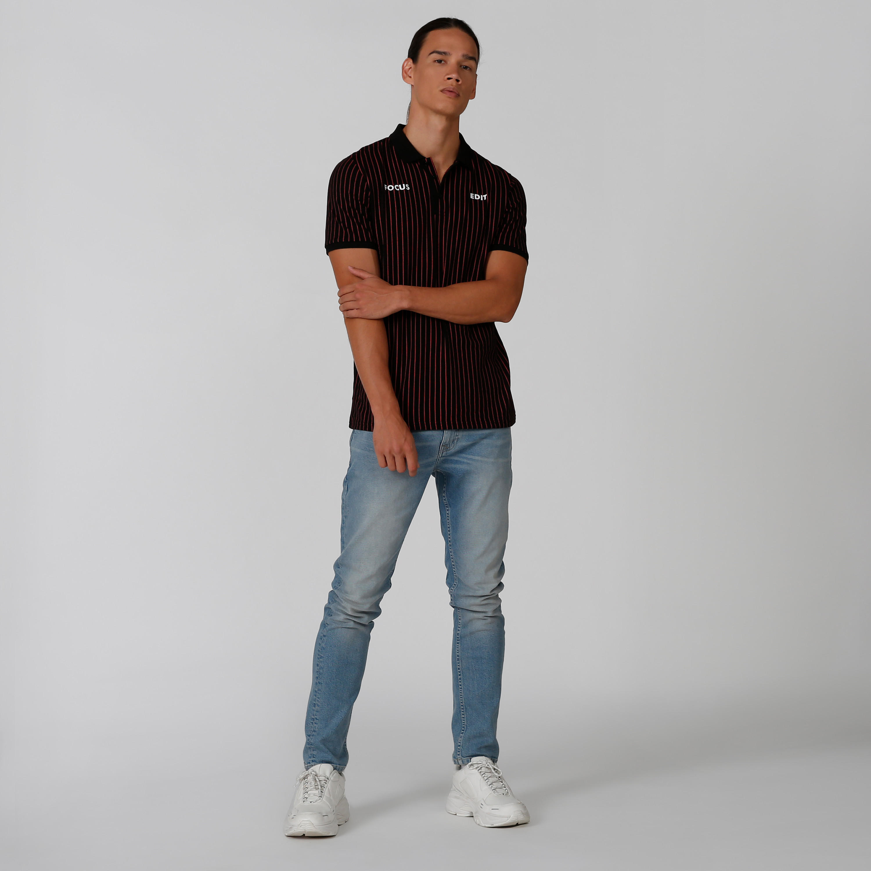 بنطلون جينز سادة طويل بجيوب وحلقات للحزام-men-clothing-bottoms-jeans-image-2
