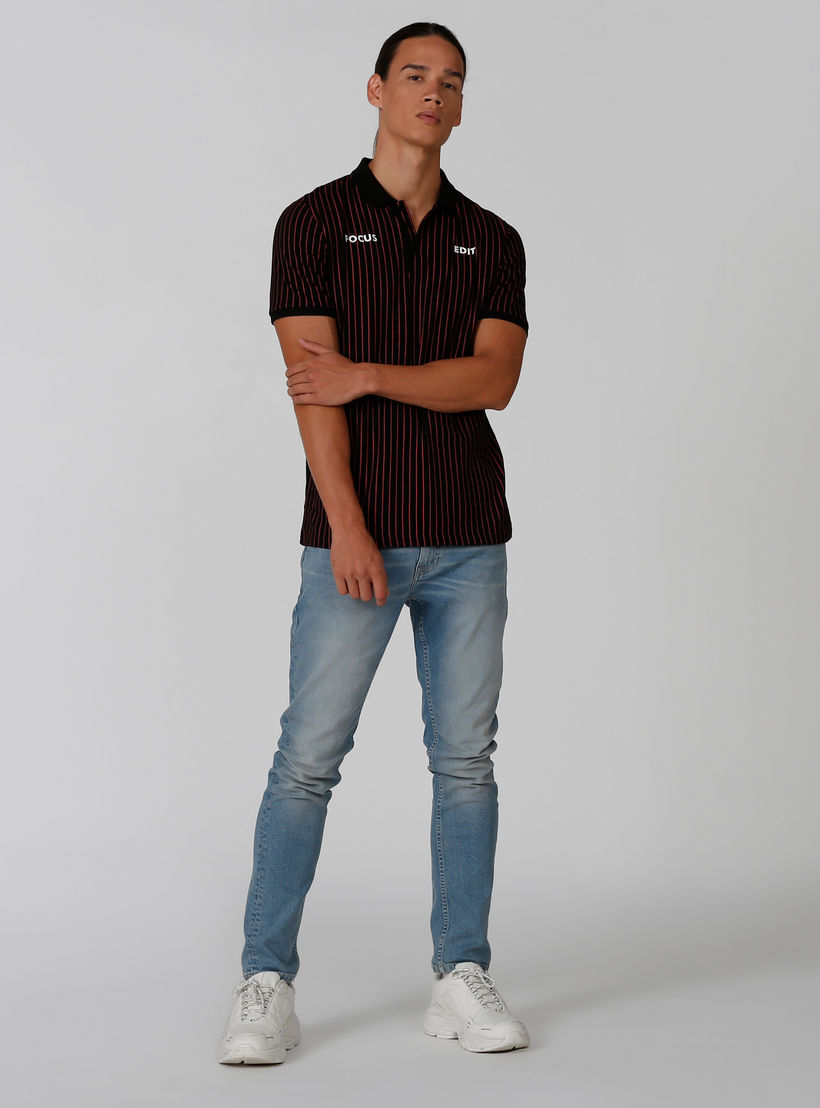بنطلون جينز سادة طويل بجيوب وحلقات للحزام-men-clothing-bottoms-jeans-image-2