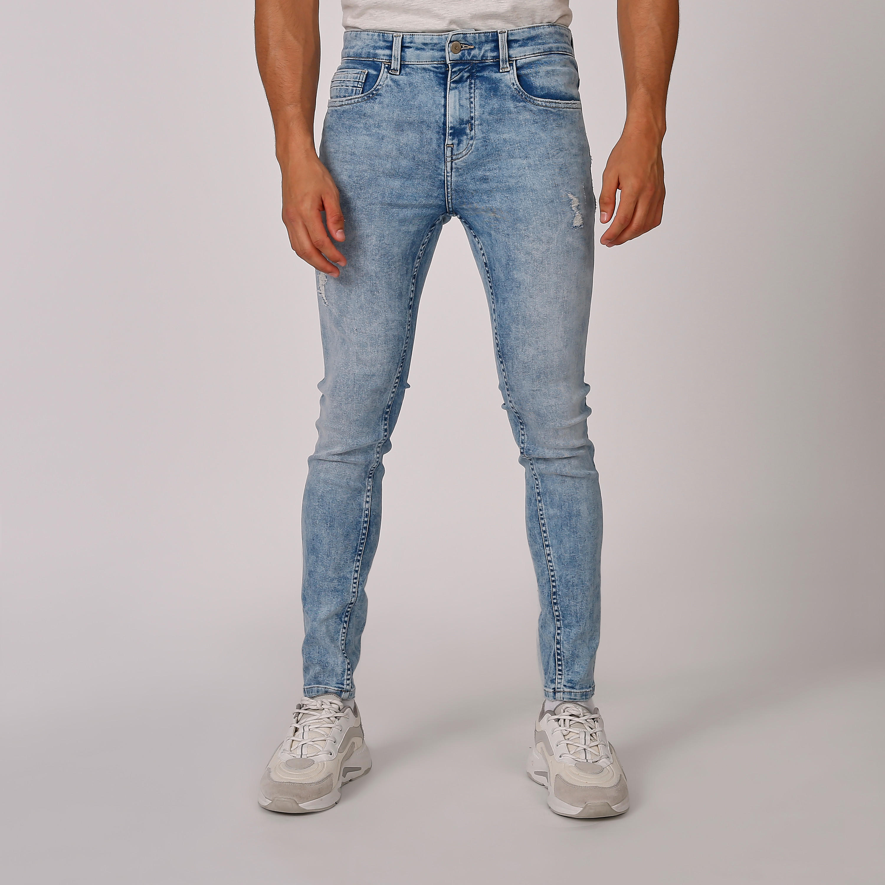 بنطلون جينز مستدام مضلّع بجيوب -men-clothing-bottoms-jeans-image-1