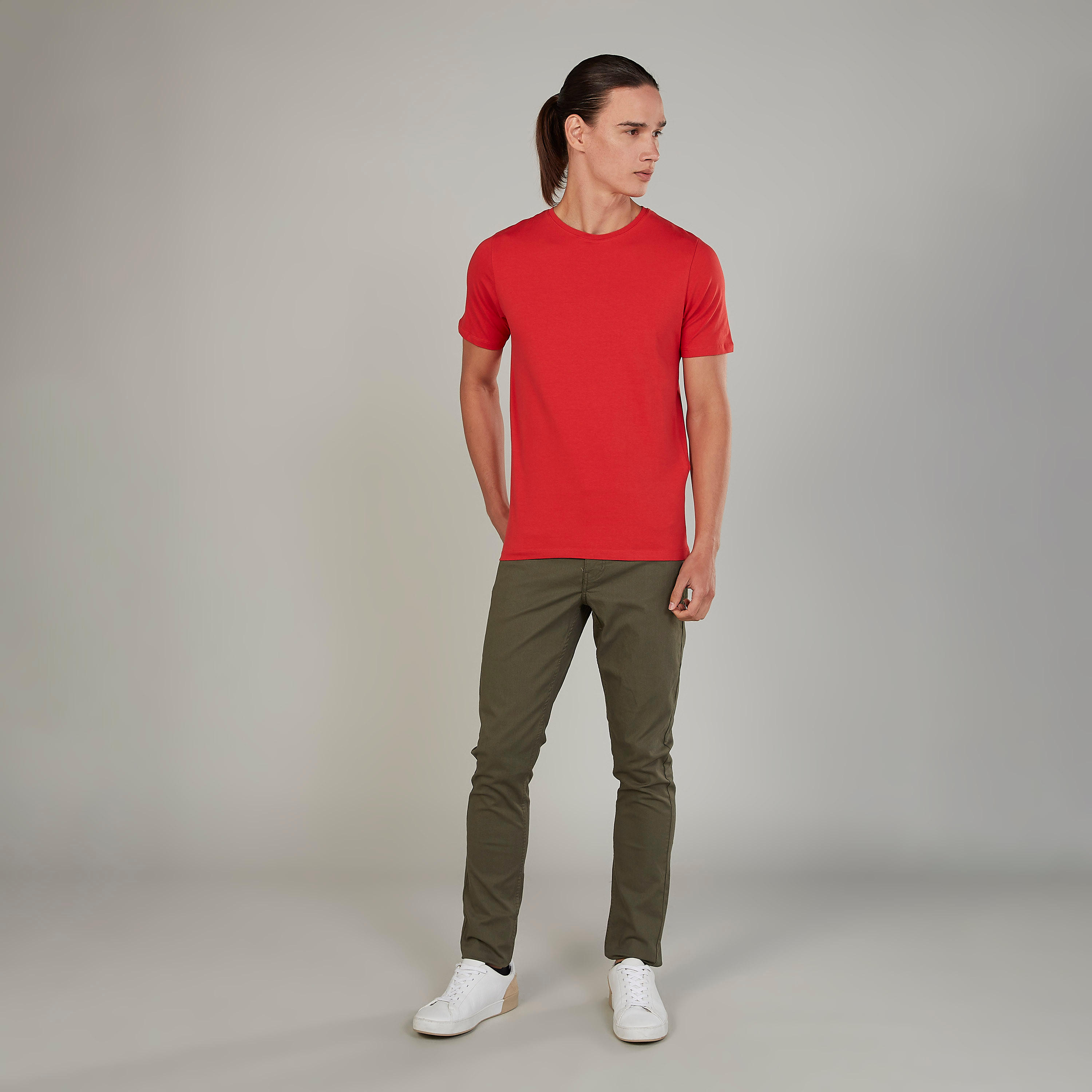 Sustainable Slim Fit Solid Low-Rise Jeans with Pocket Detail-men-clothing-bottoms-jeans-image-2