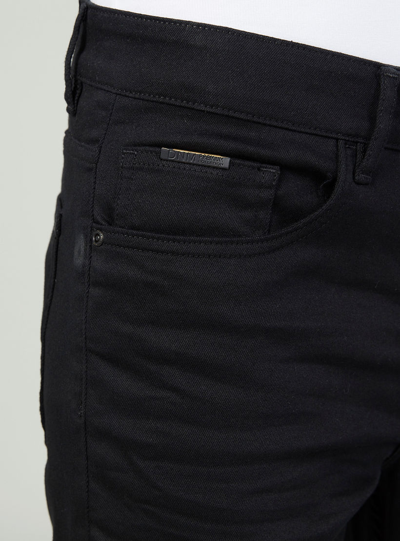 بنطلون جينز طويل بتفاصيل جيوب وحلقات للحزام-men-clothing-bottoms-jeans-image-3