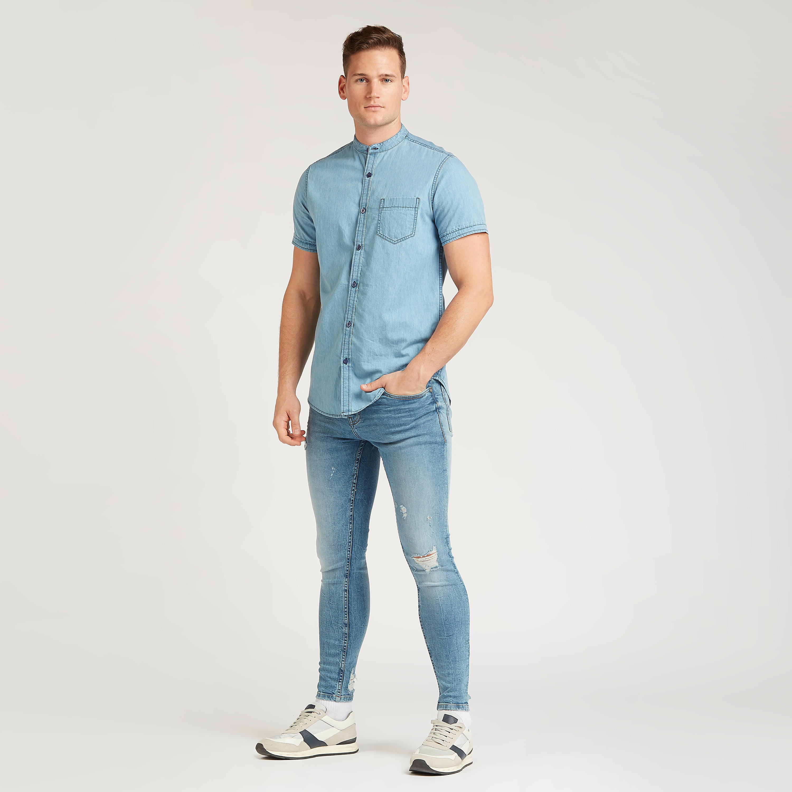بنطلون جينز طويل ممزّق بجيوب وعراوي-men-clothing-bottoms-jeans-image-2
