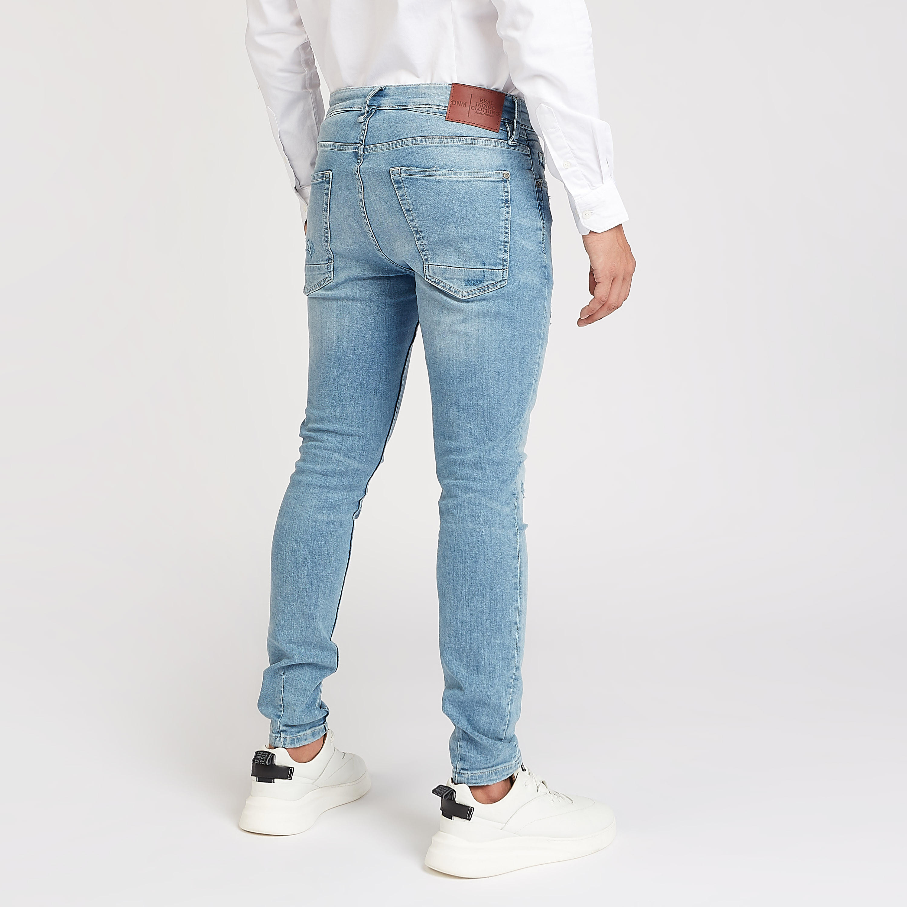 بنطلون جينز ممزق بجيوب وحلقات للحزام-men-clothing-bottoms-jeans-image-4