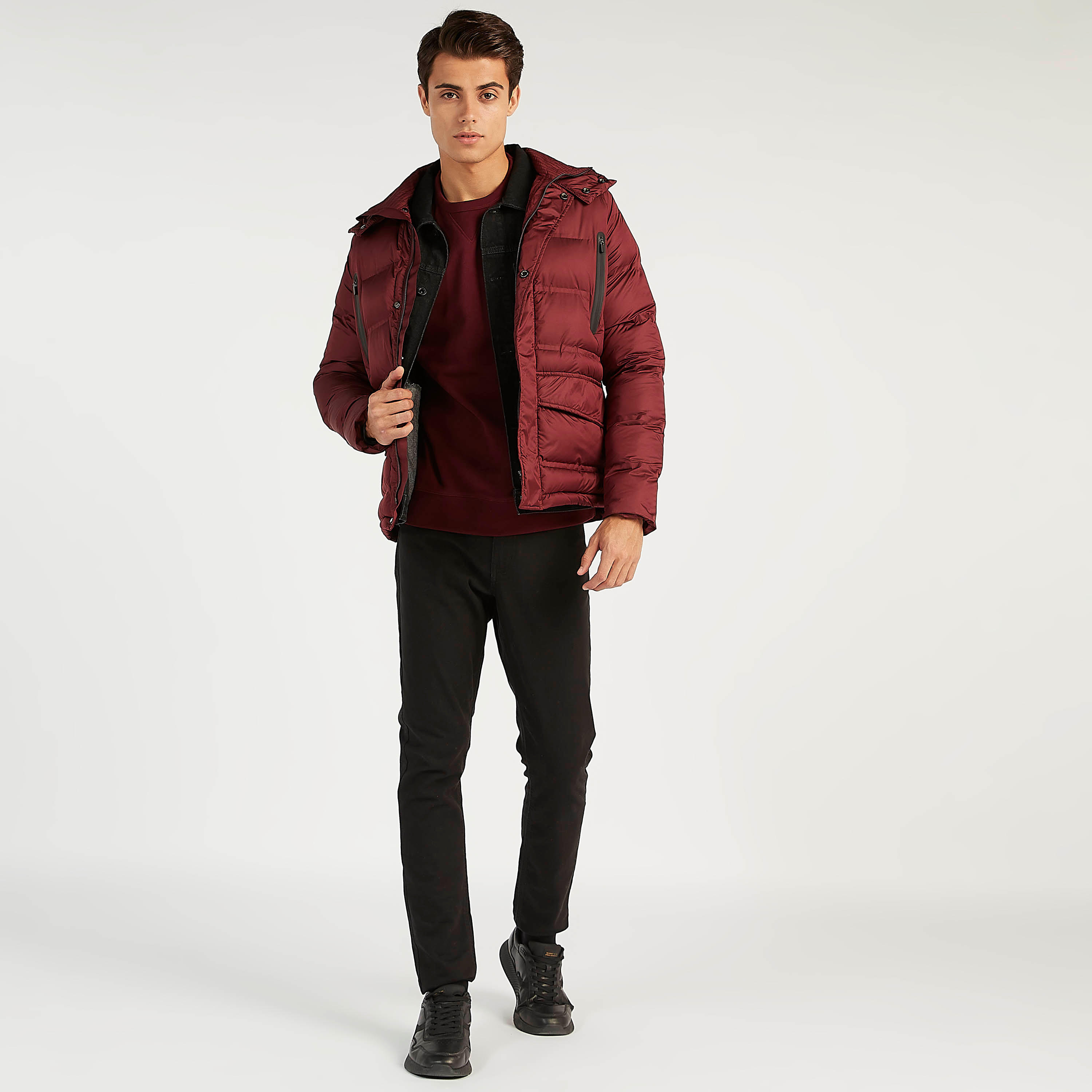 Sustainable Oversized Denim Jacket with Button Closure-men-clothing-jacketsandblazers-jackets-image-2