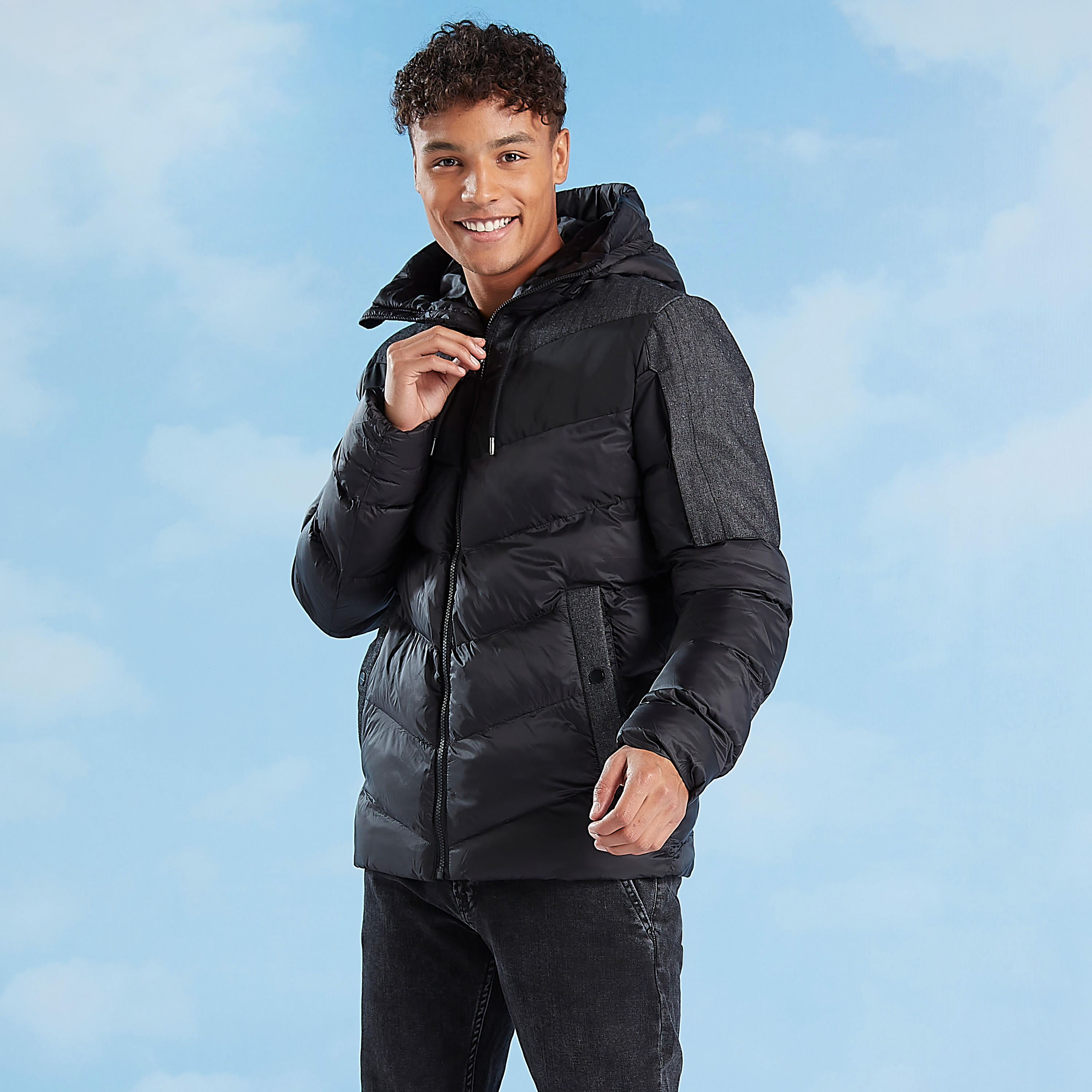 Sustainable Jacket with Hood and Long Sleeves-men-clothing-jacketsandblazers-jackets-image-1