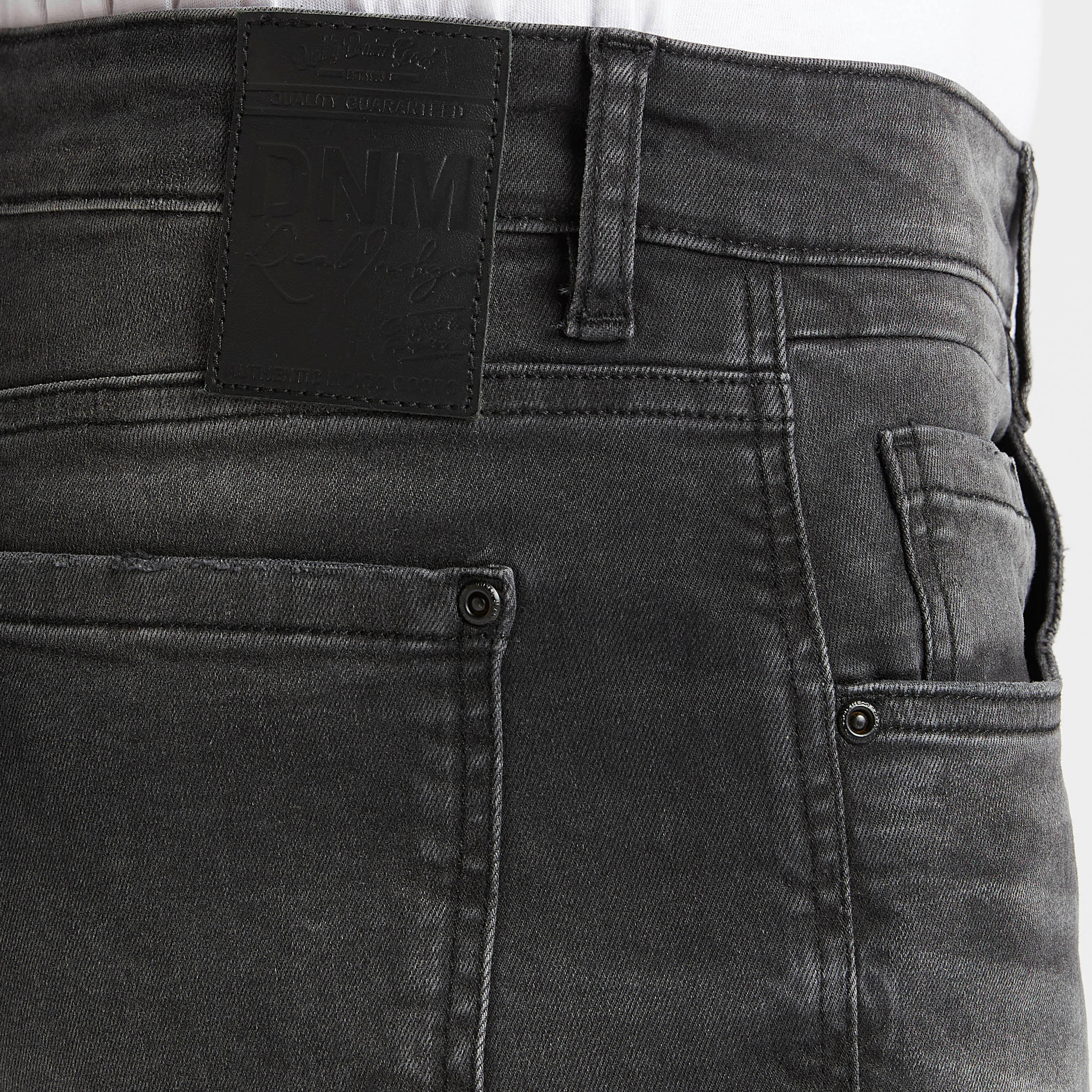 Ripped Mid-Rise Jeans with Button Closure and Pocket-men-clothing-bottoms-jeans-image-5