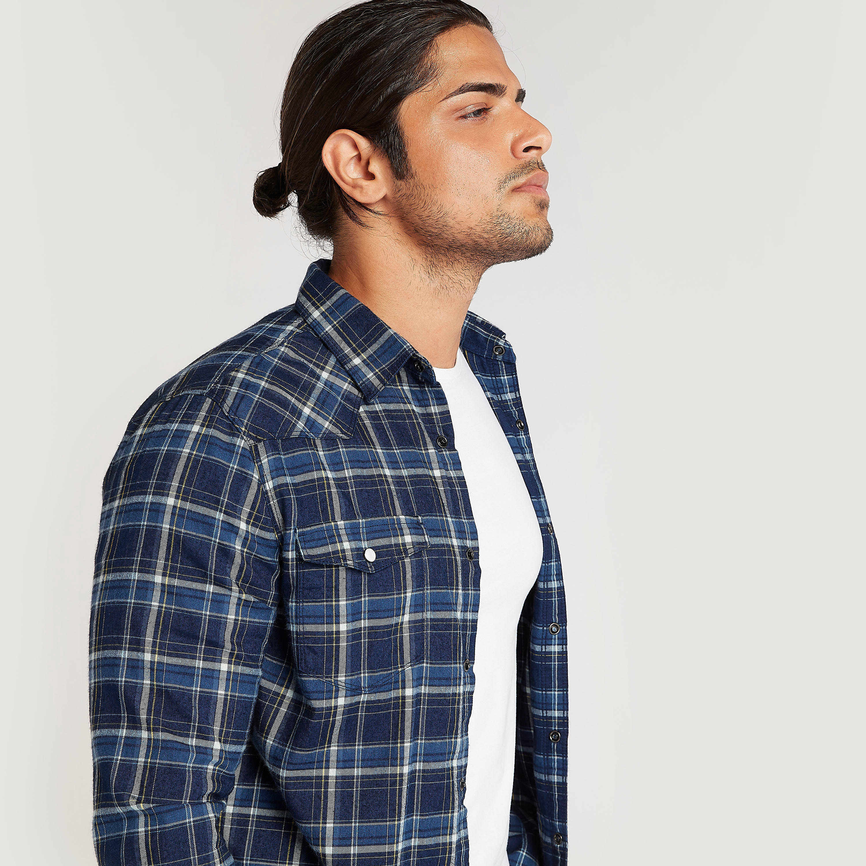 قميص كاروهات بجيوب وأكمام طويلة-men-clothing-shirts-image-5