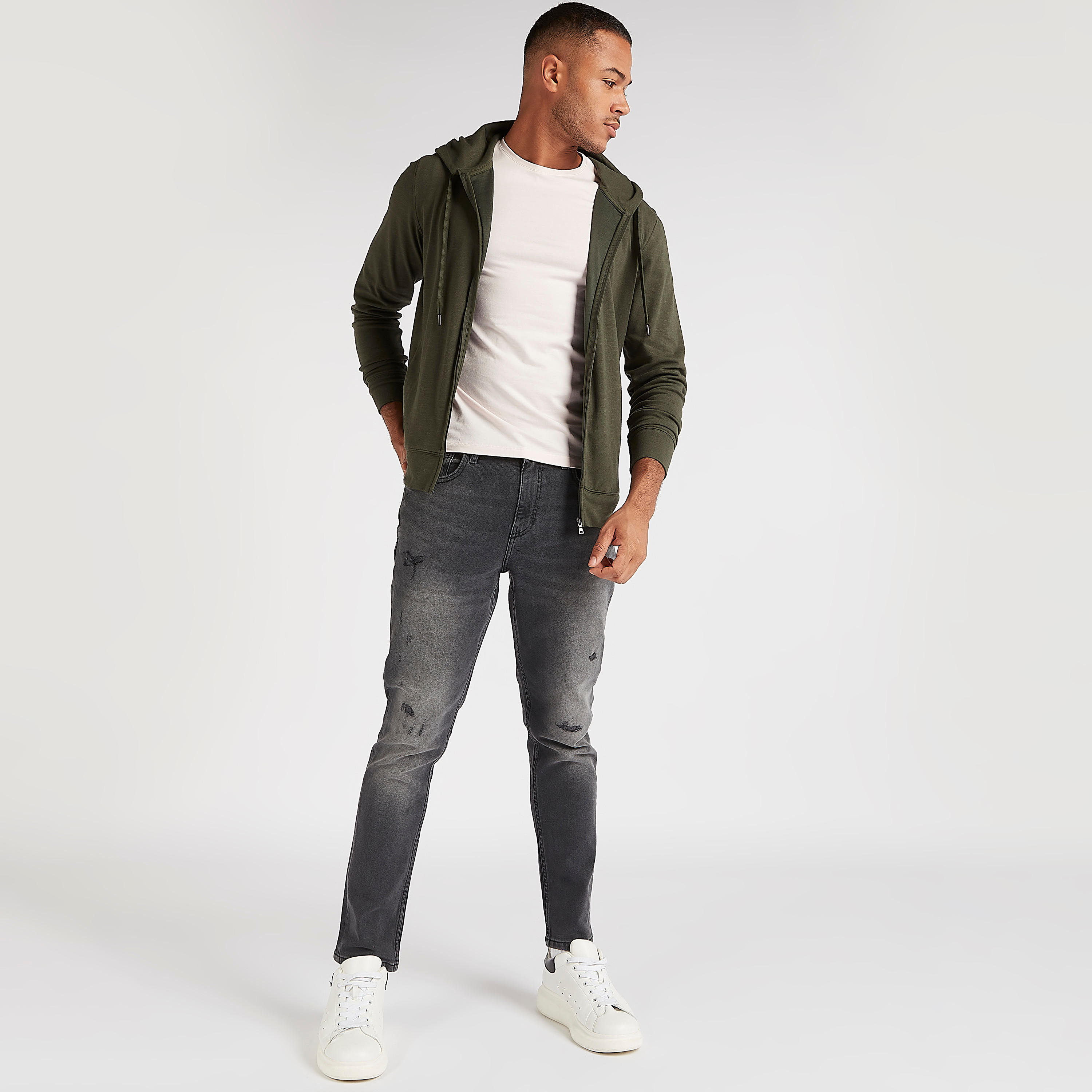 Solid Carrot Fit Mid-Rise Jeans with Button Closure-men-clothing-bottoms-jeans-image-2