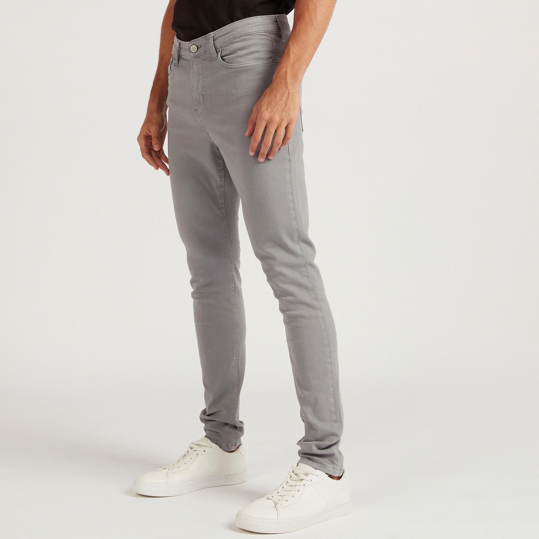 Solid Jeans with Button Closure-men-clothing-bottoms-jeans-image-1