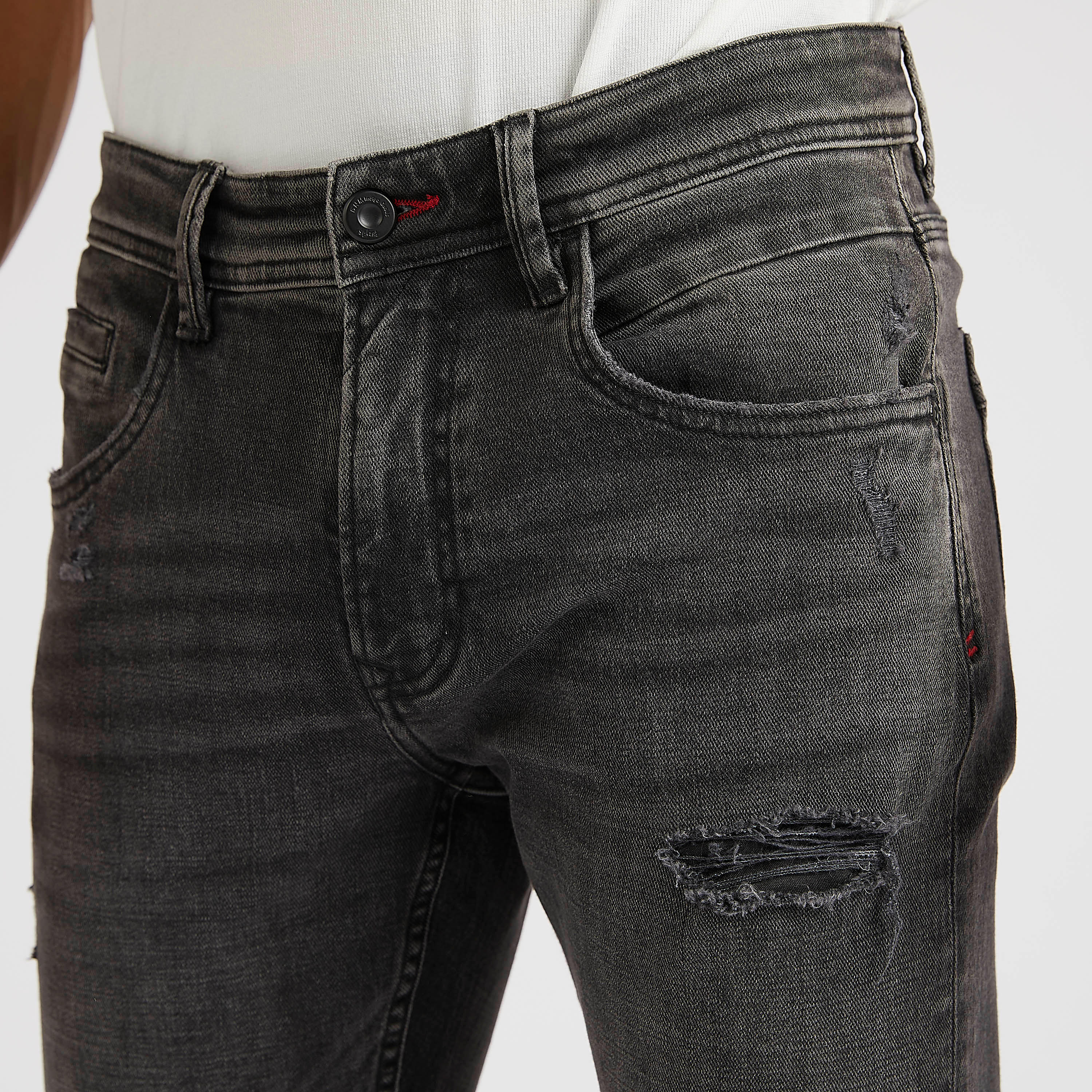 بنطلون جينز مضلّع بخصر مرتفع وجيوب-men-clothing-bottoms-jeans-image-2