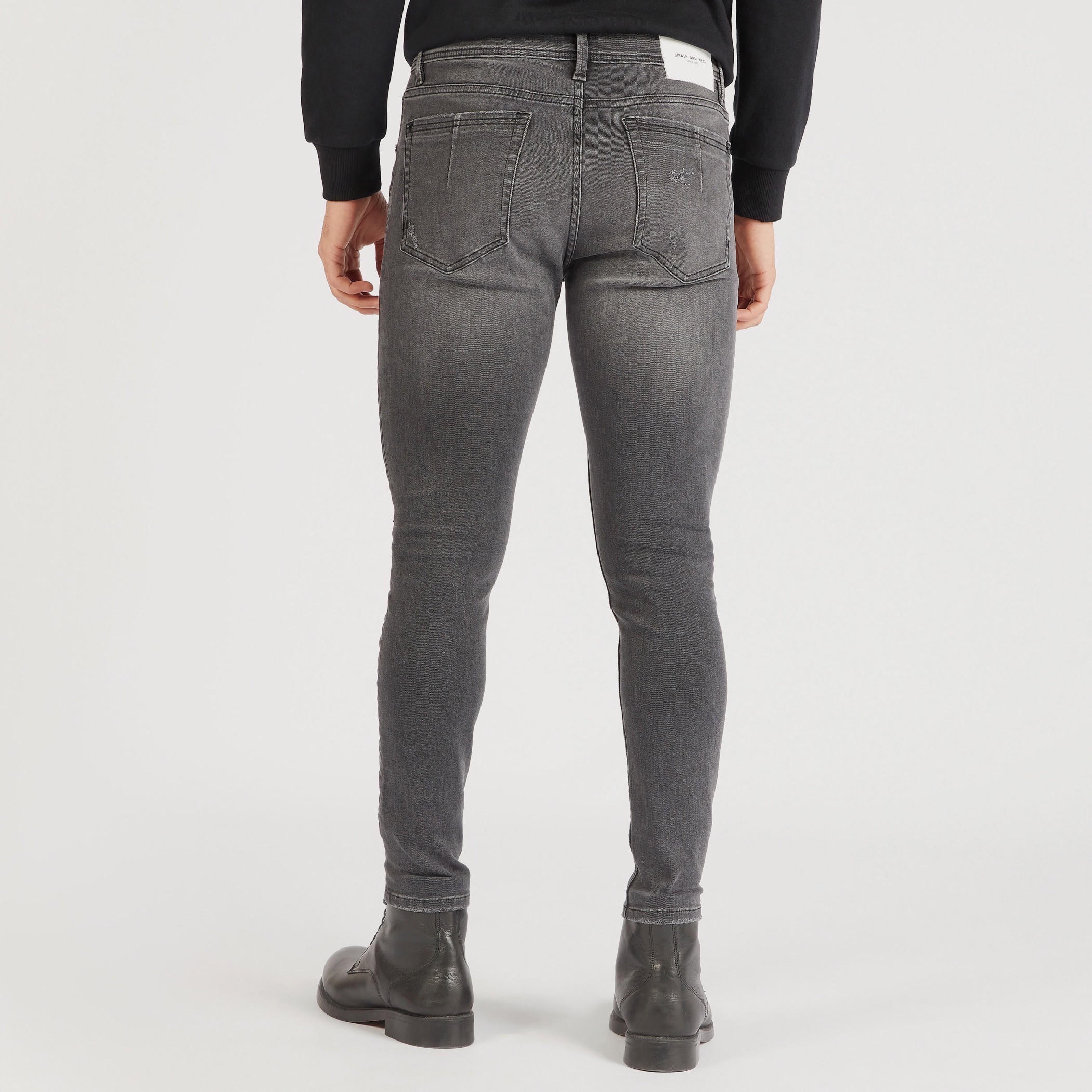 Lee Cooper Ripped Mid-Rise Denim Jeans with Button Closure-men-clothing-bottoms-jeans-image-4