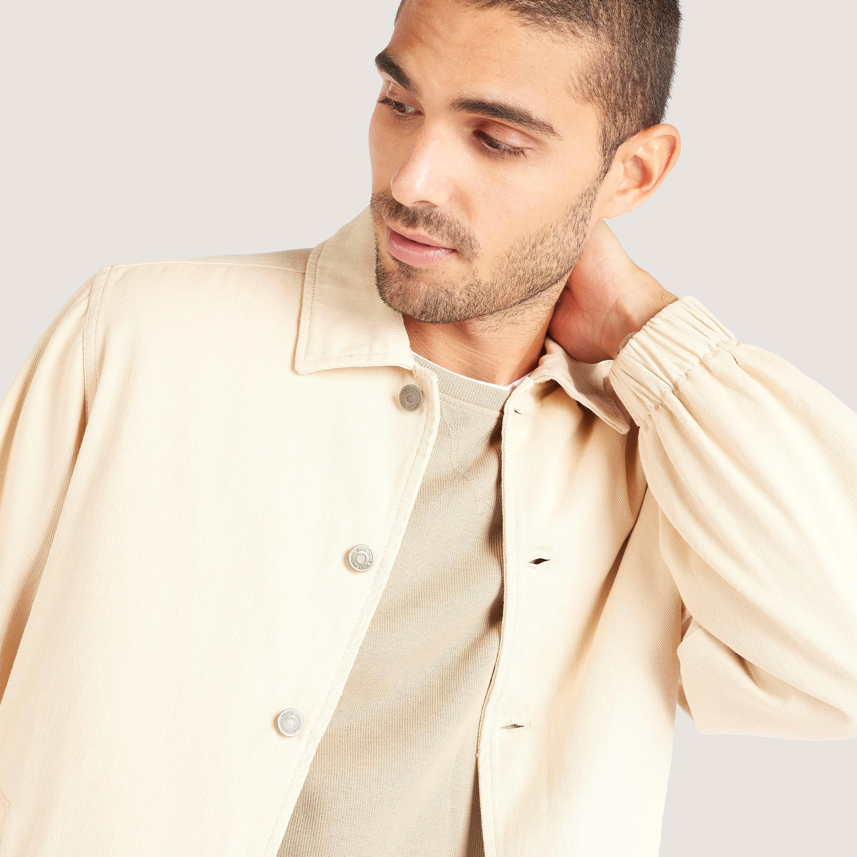 Solid Denim Jacket with Button Closure and Pockets-men-clothing-jacketsandblazers-jackets-image-6