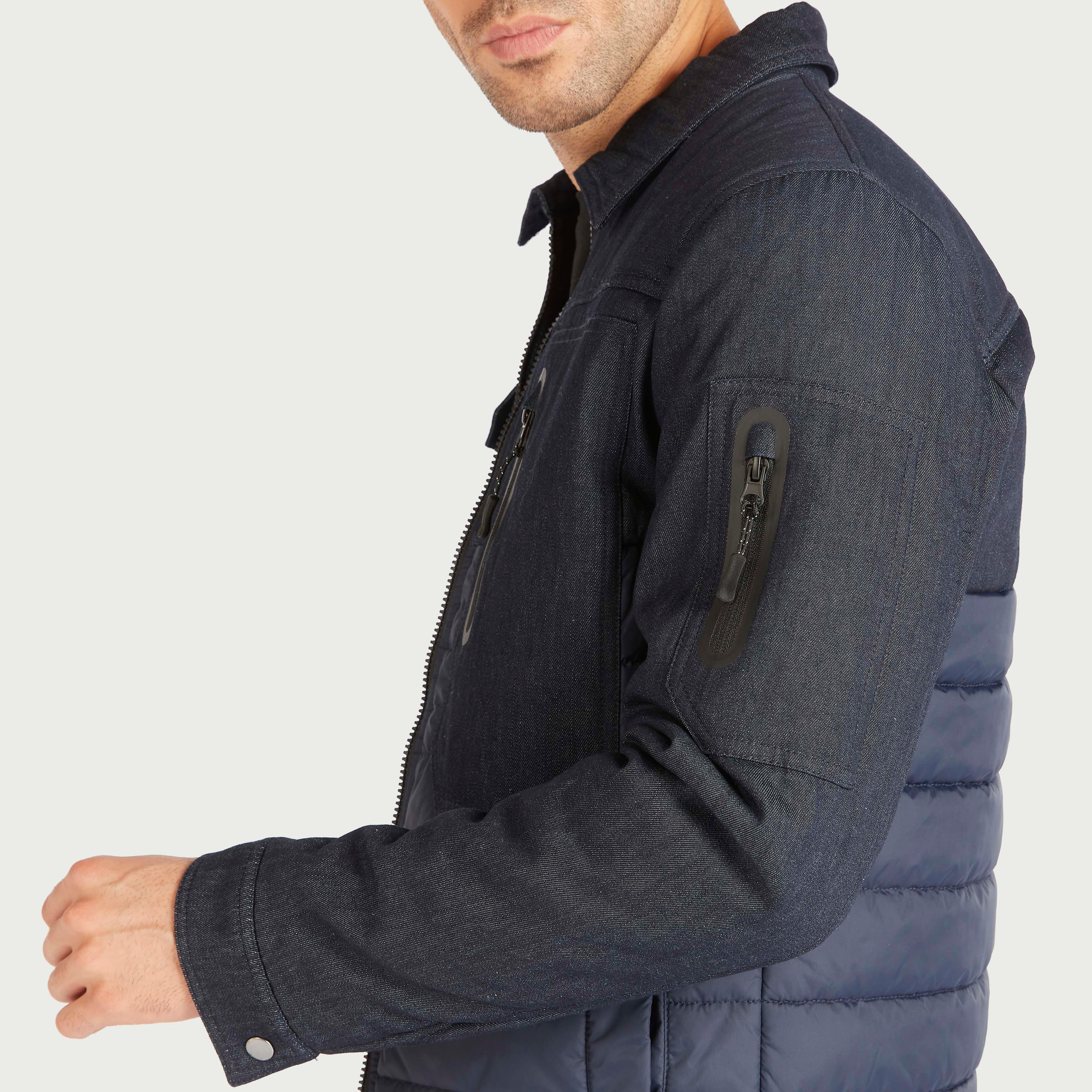 جاكيت بألواح وسحاب إغلاق وجيوب من لي كوبر-men-clothing-jacketsandblazers-jackets-image-3