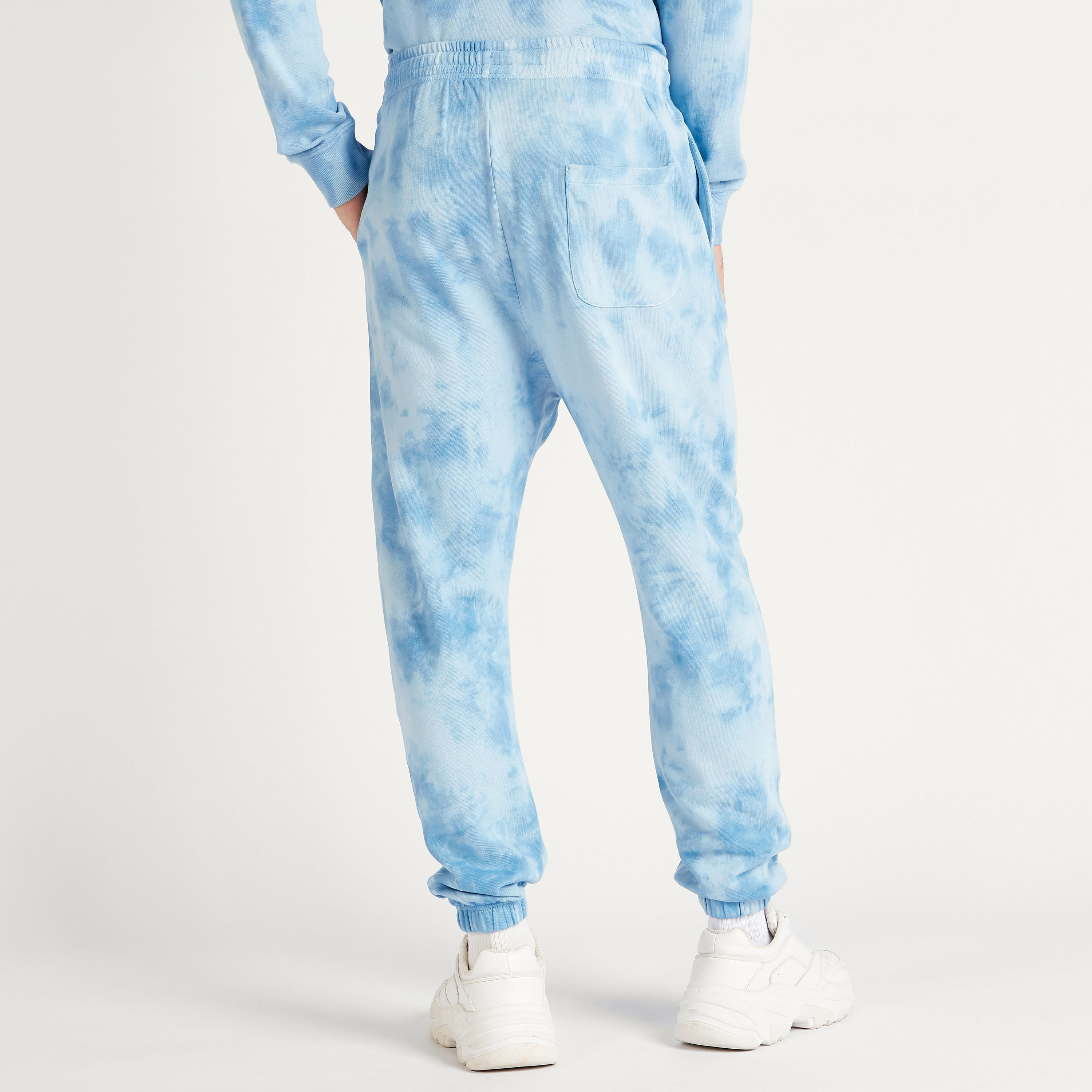 Tie-Dye Joggers with Drawstring Closure and Pockets-men-clothing-bottoms-joggers-image-4