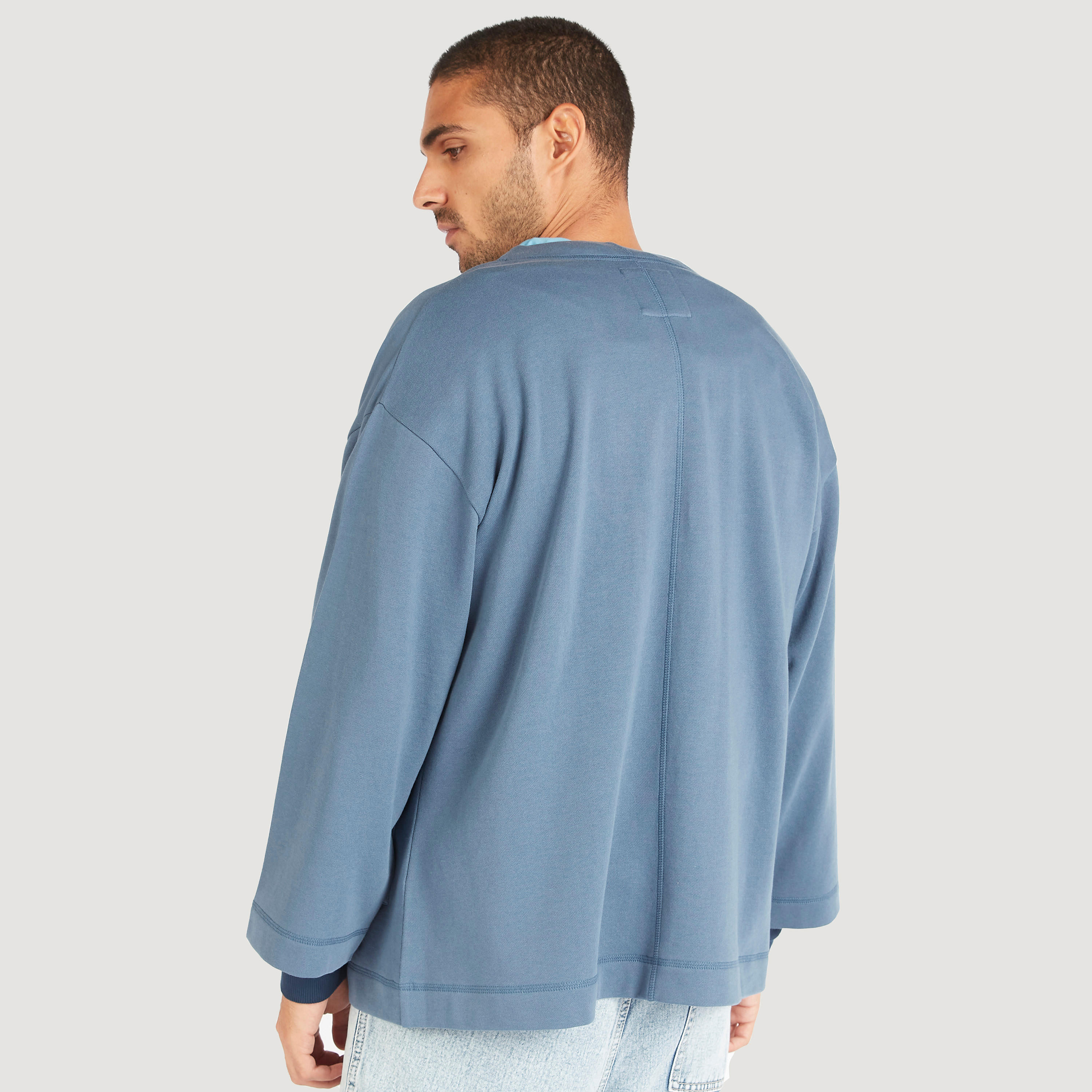 كارديجان سادة بأكمام طويلة وجيوب-men-clothing-sweatersandpullovers-image-2