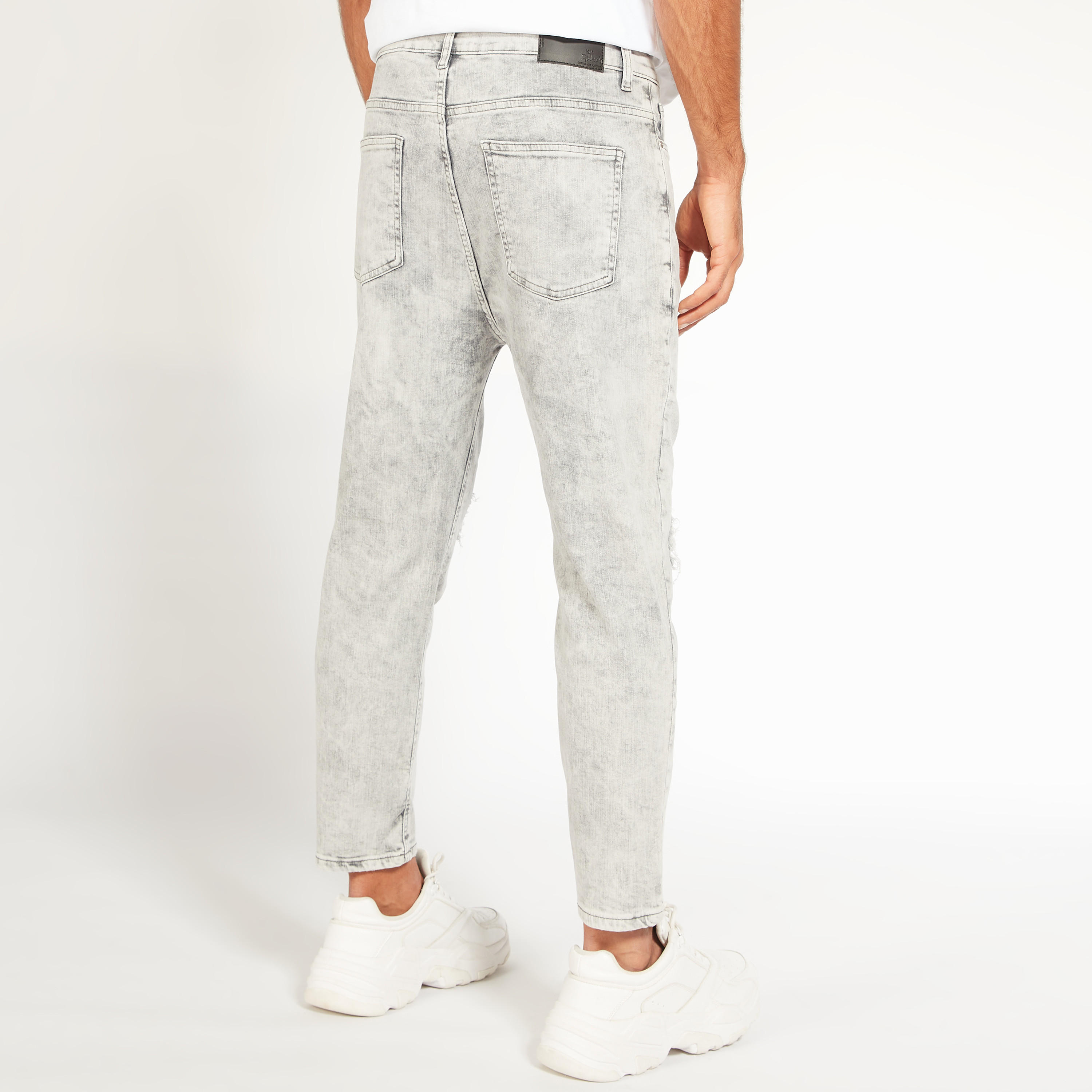 Solid Mid-Rise Jeans with Button Closure and Pockets-men-clothing-bottoms-jeans-image-4