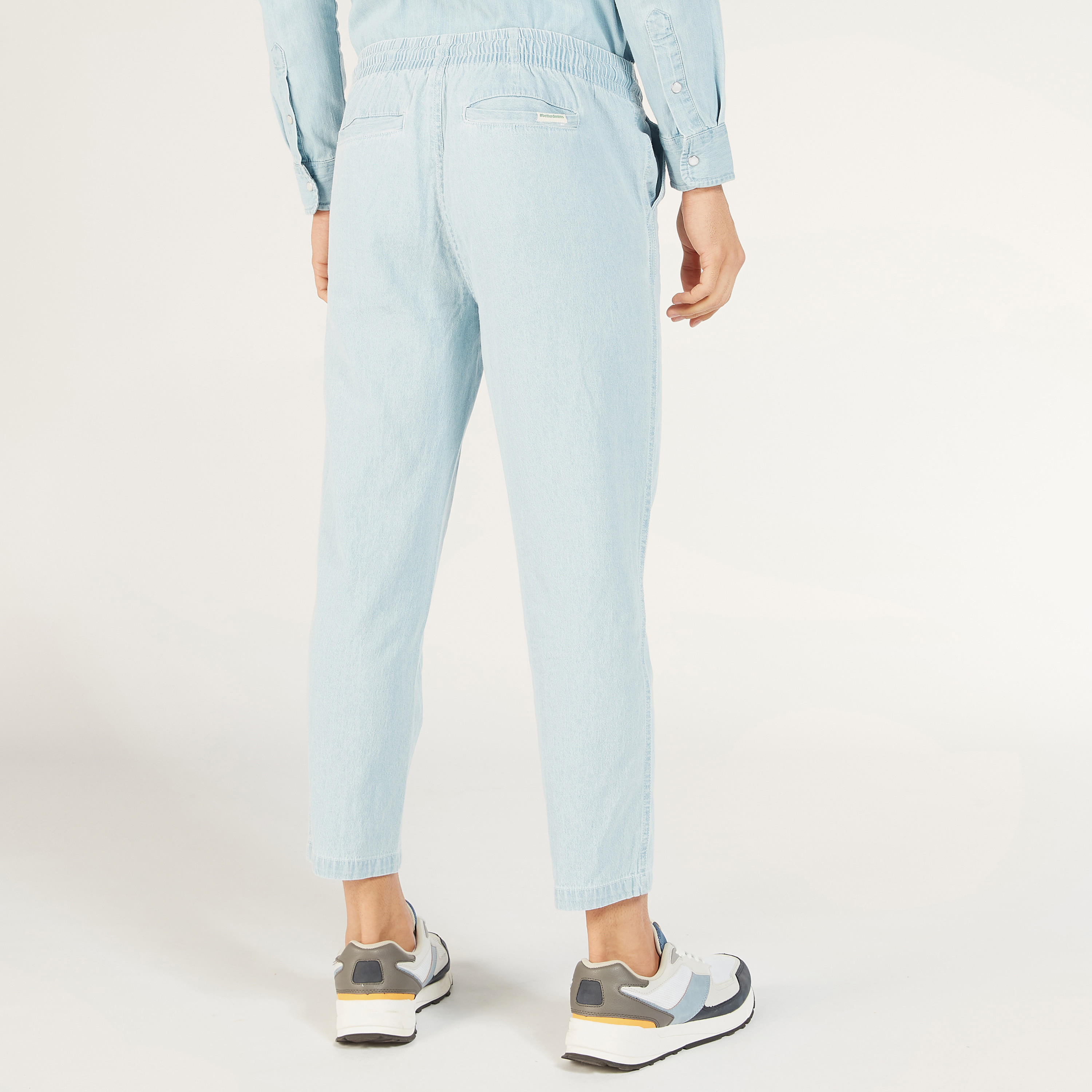 Solid Mid-Rise Cropped Jeans with Drawstring Closure and Pockets-men-clothing-bottoms-jeans-image-4