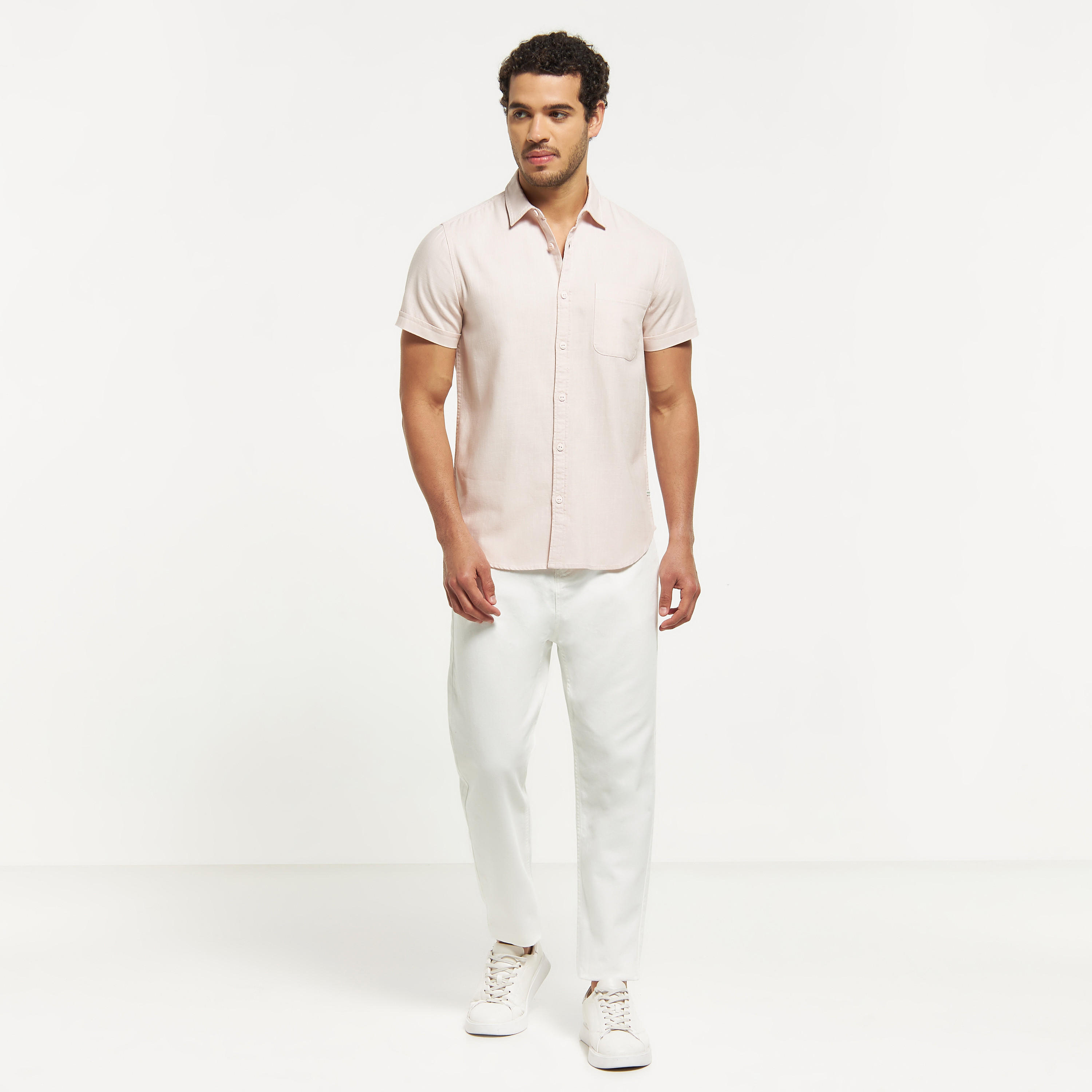 Solid Relaxed Fit Cropped Jeans with Button Closure and Pockets-men-clothing-bottoms-jeans-image-2