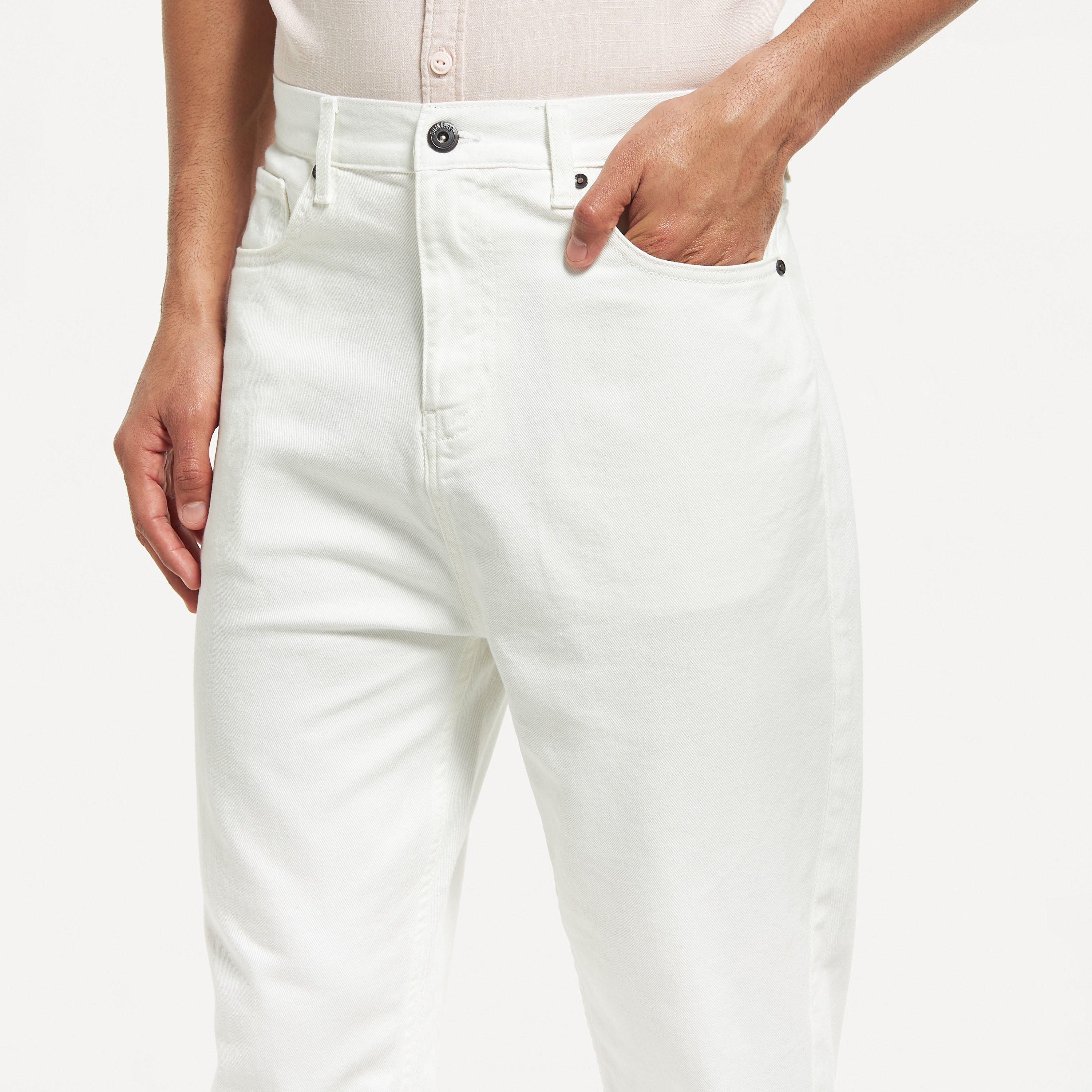 Solid Relaxed Fit Cropped Jeans with Button Closure and Pockets-men-clothing-bottoms-jeans-image-4