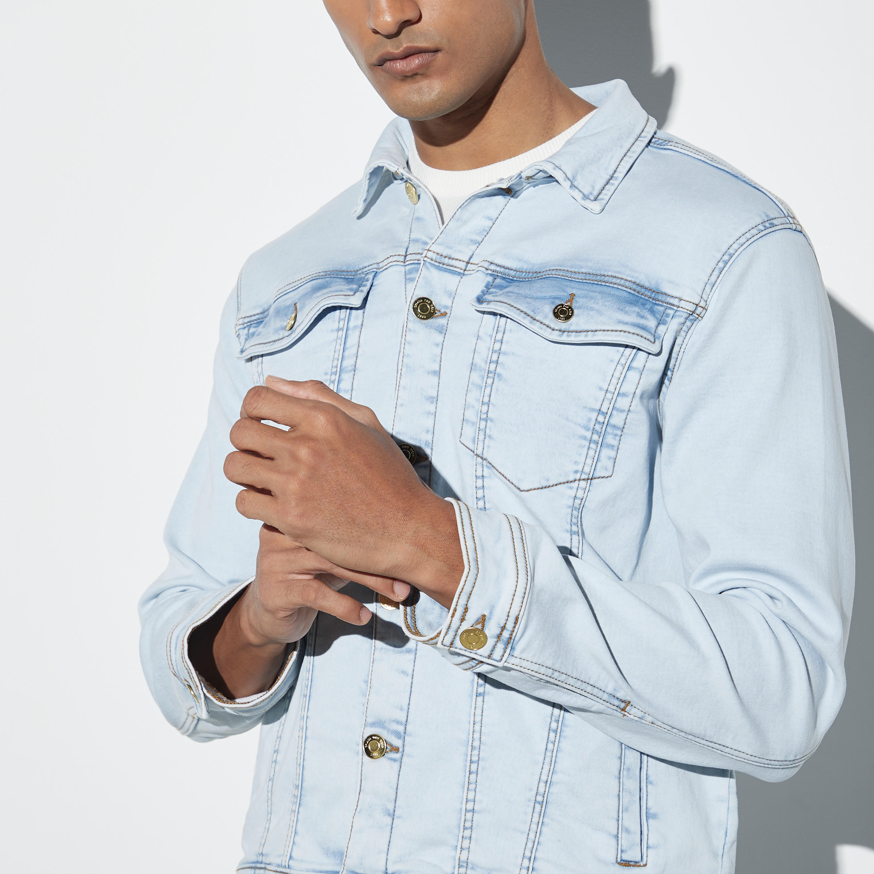 Solid Trucker Jacket with Pockets-men-clothing-jacketsandblazers-jackets-image-4