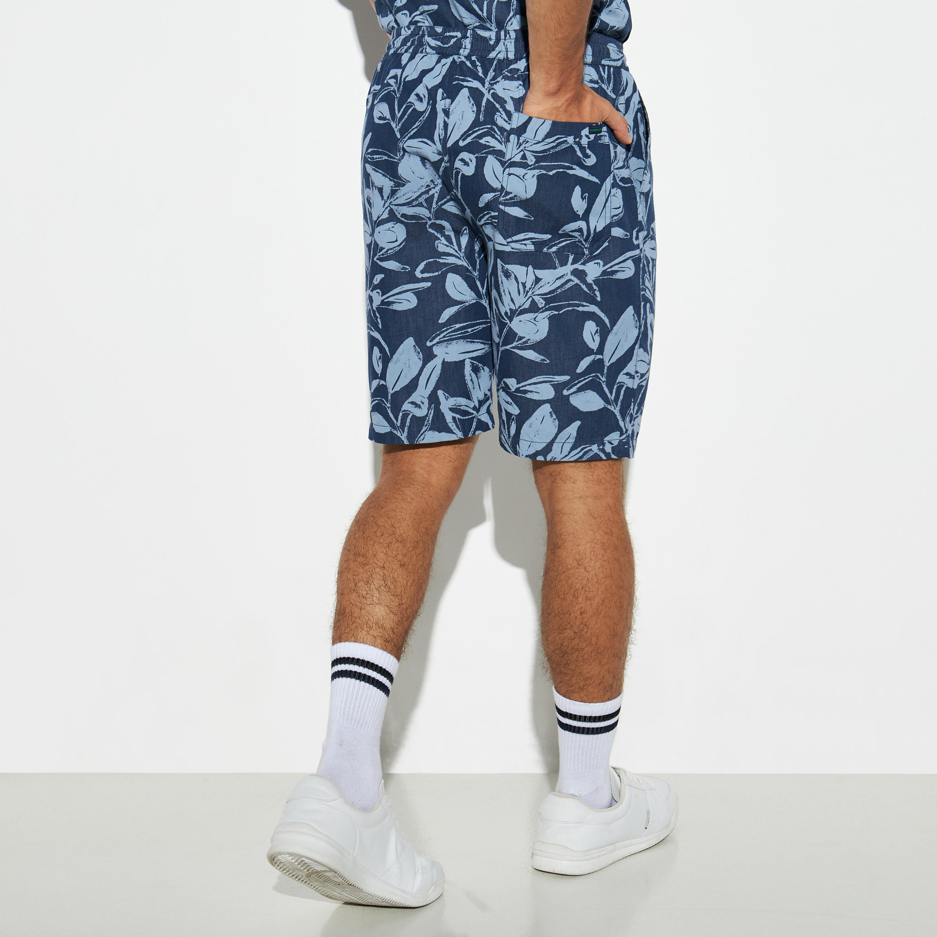 All-Over Print Shorts with Drawstring Closure and Pockets-men-clothing-bottoms-shorts-image-3