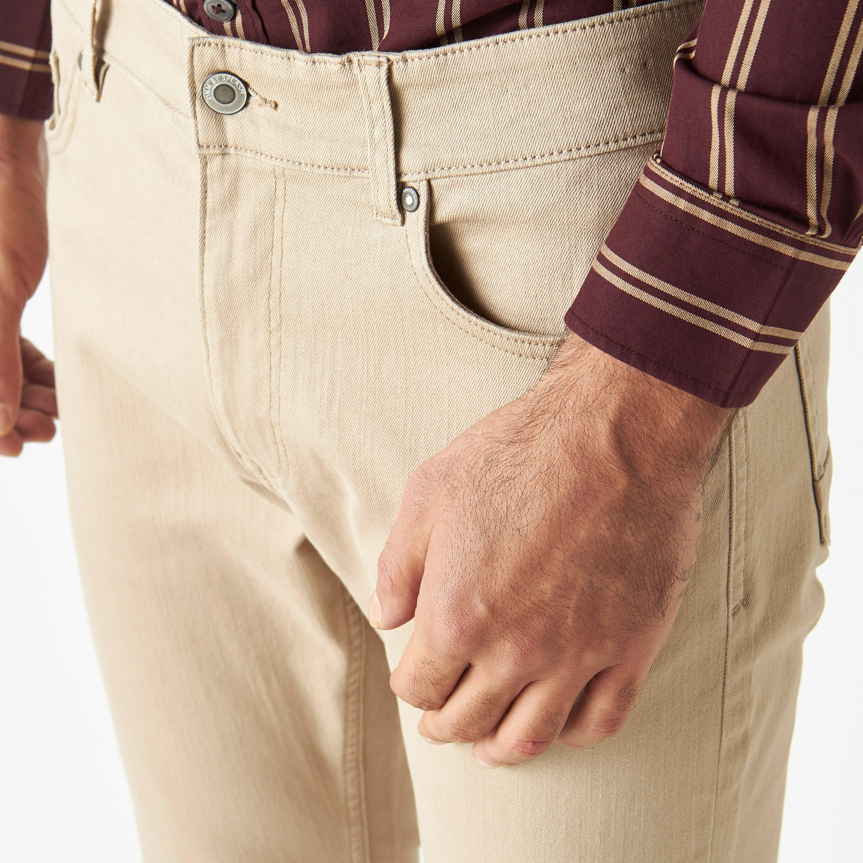 Solid Slim Fit Jeans with Pockets-men-clothing-bottoms-jeans-image-4