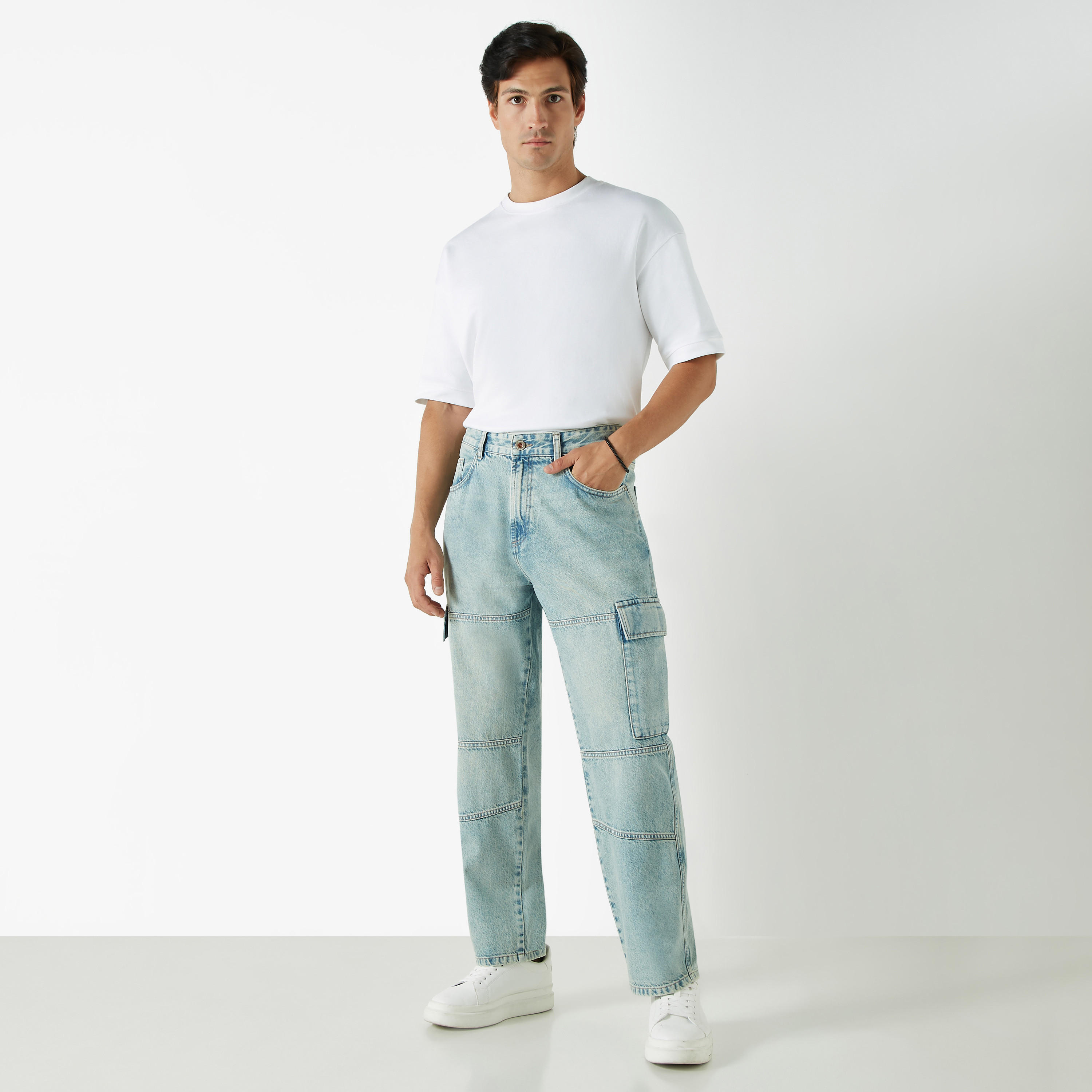 Relaxed Fit Cargo Jeans with Pockets-men-clothing-bottoms-jeans-image-10
