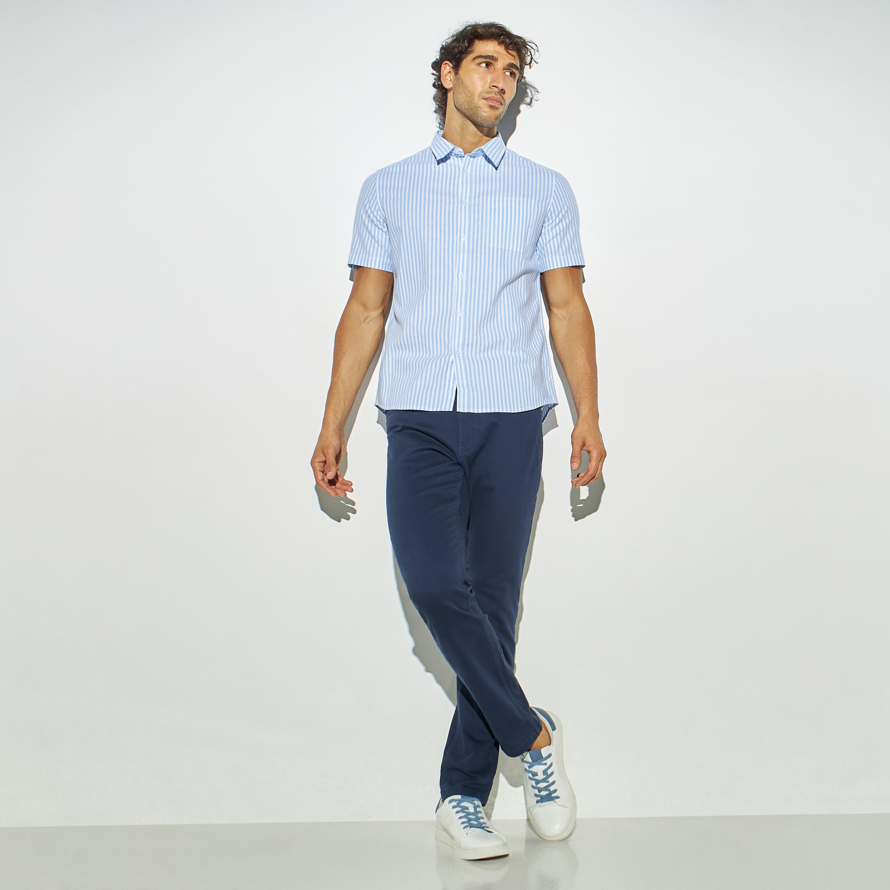 Slim Fit Solid Jeans with Button Closure-men-clothing-bottoms-jeans-image-2