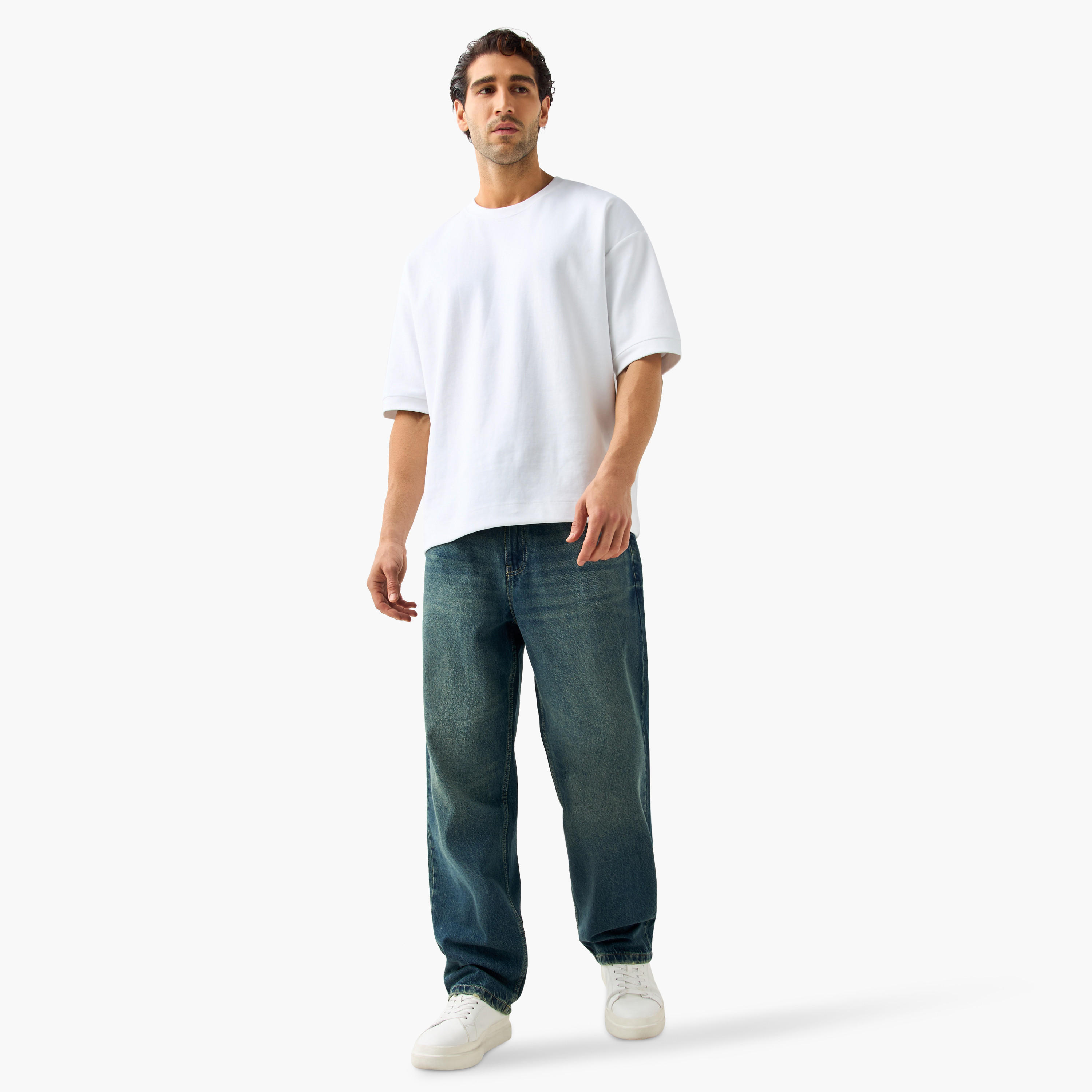 Relaxed Fit Jeans with Pockets-men-clothing-jeans-image-7