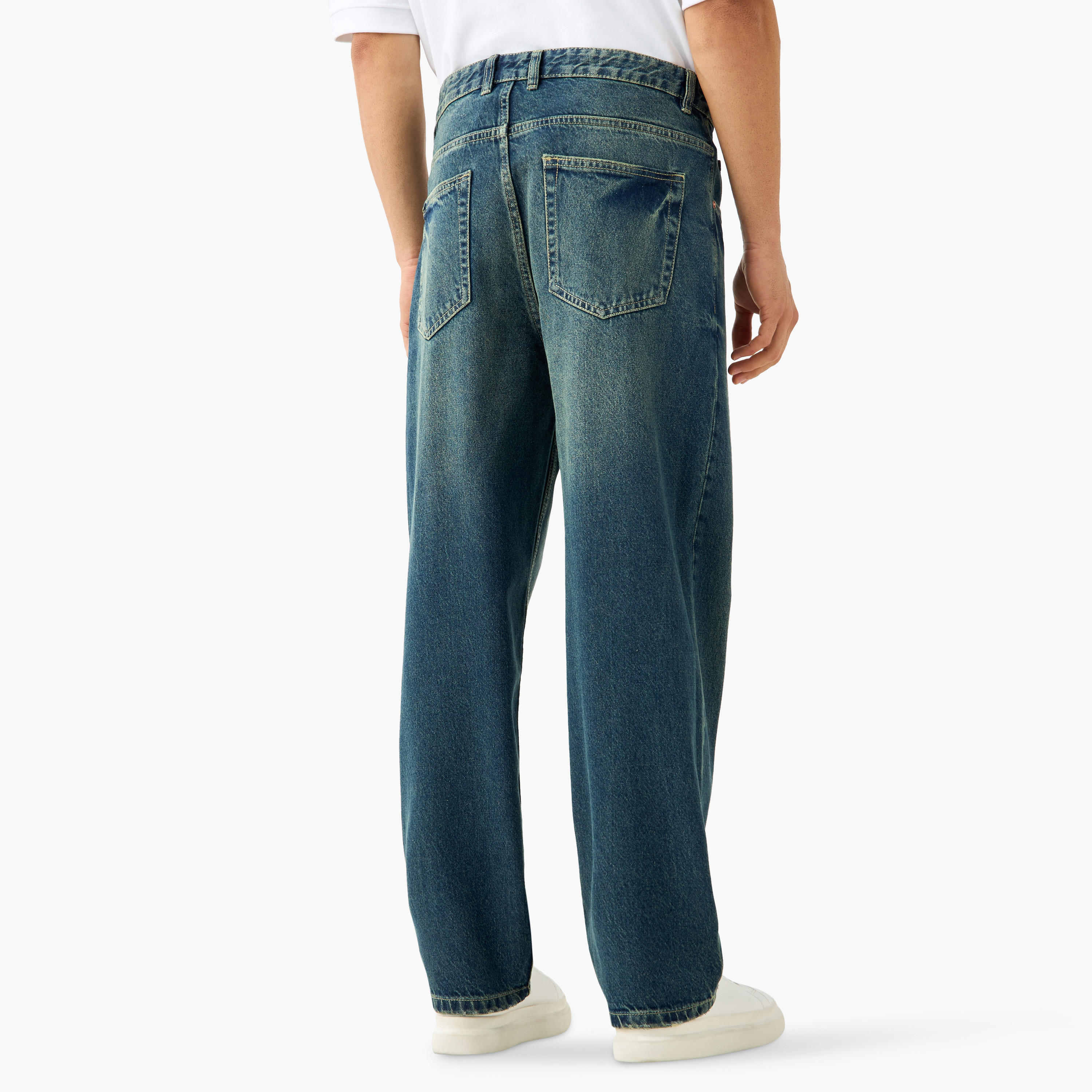 Relaxed Fit Jeans with Pockets-men-clothing-jeans-image-8