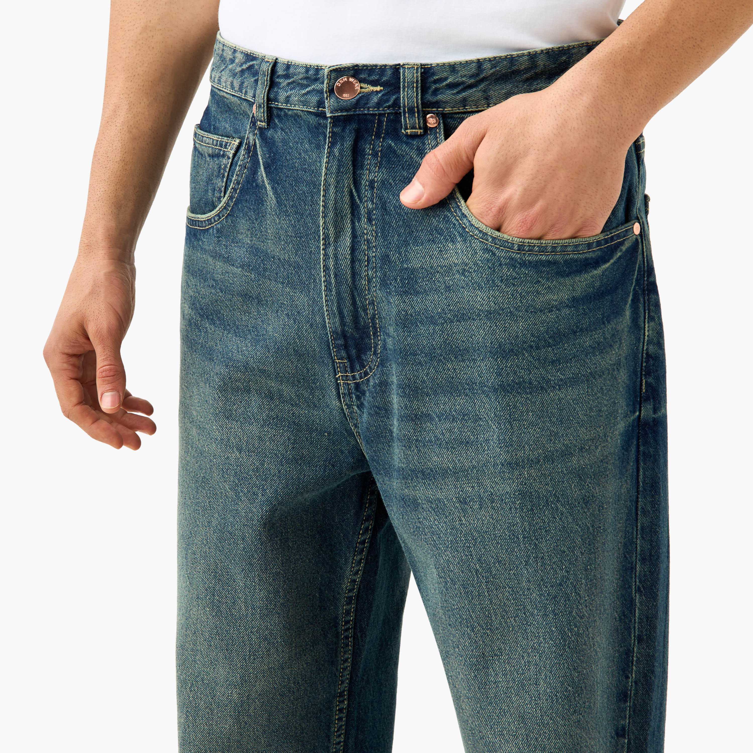 Relaxed Fit Jeans with Pockets-men-clothing-jeans-image-9