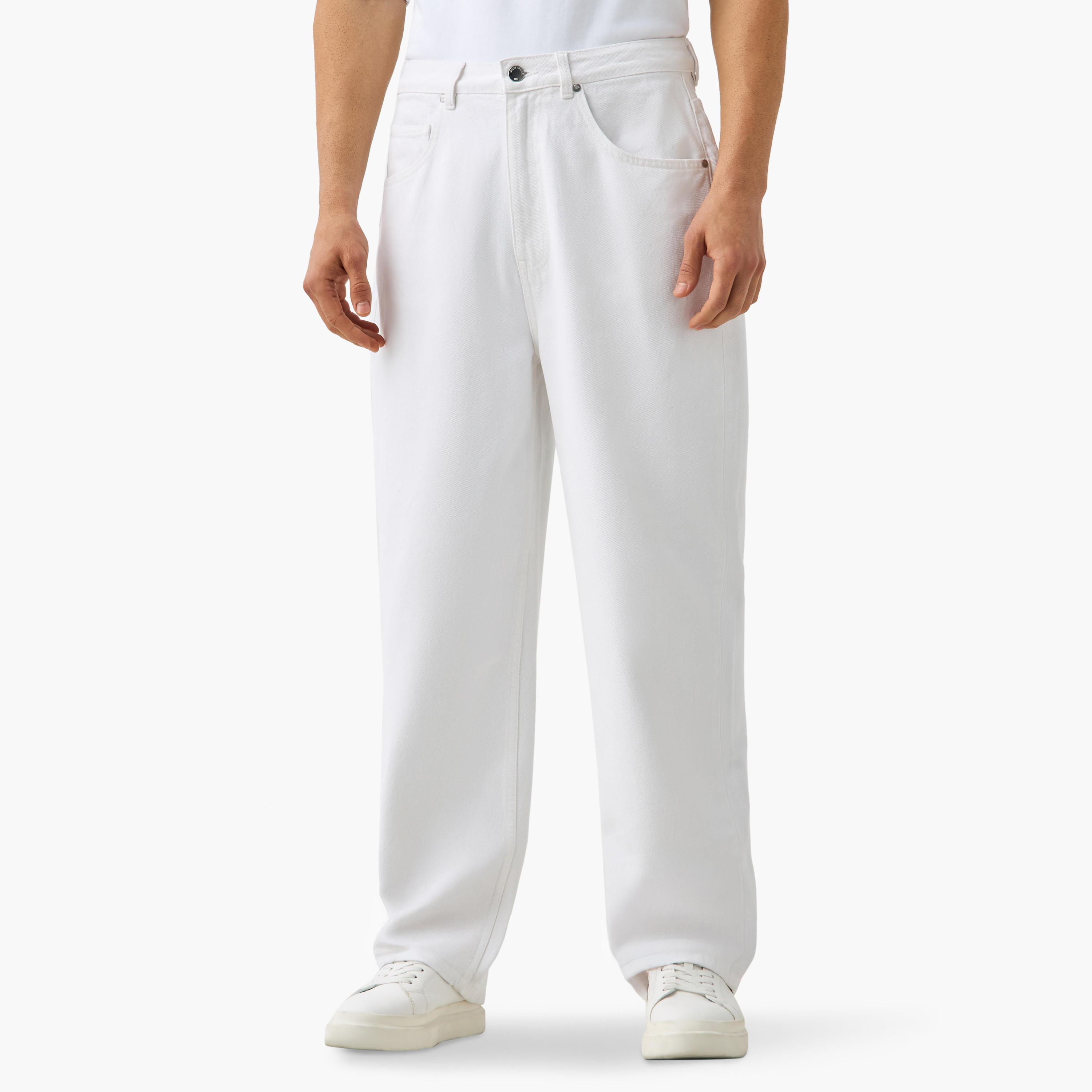 Baggy Fit Jeans with Pockets-men-clothing-bottoms-jeans-image-5