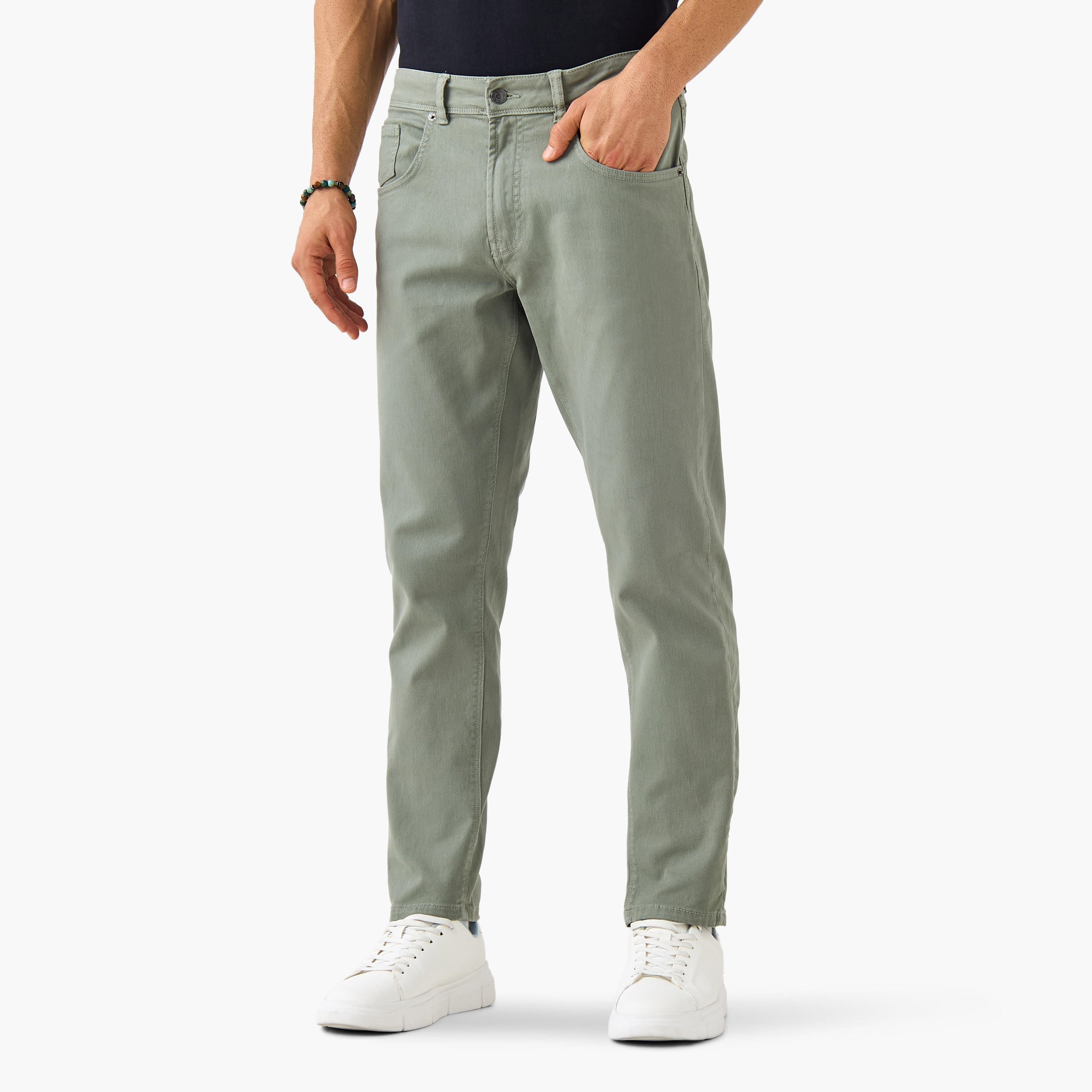 Slim Fit Mid-Rise Jeans with Button Closure-PROMO_SP_SA_2FOR129_110625-image-1