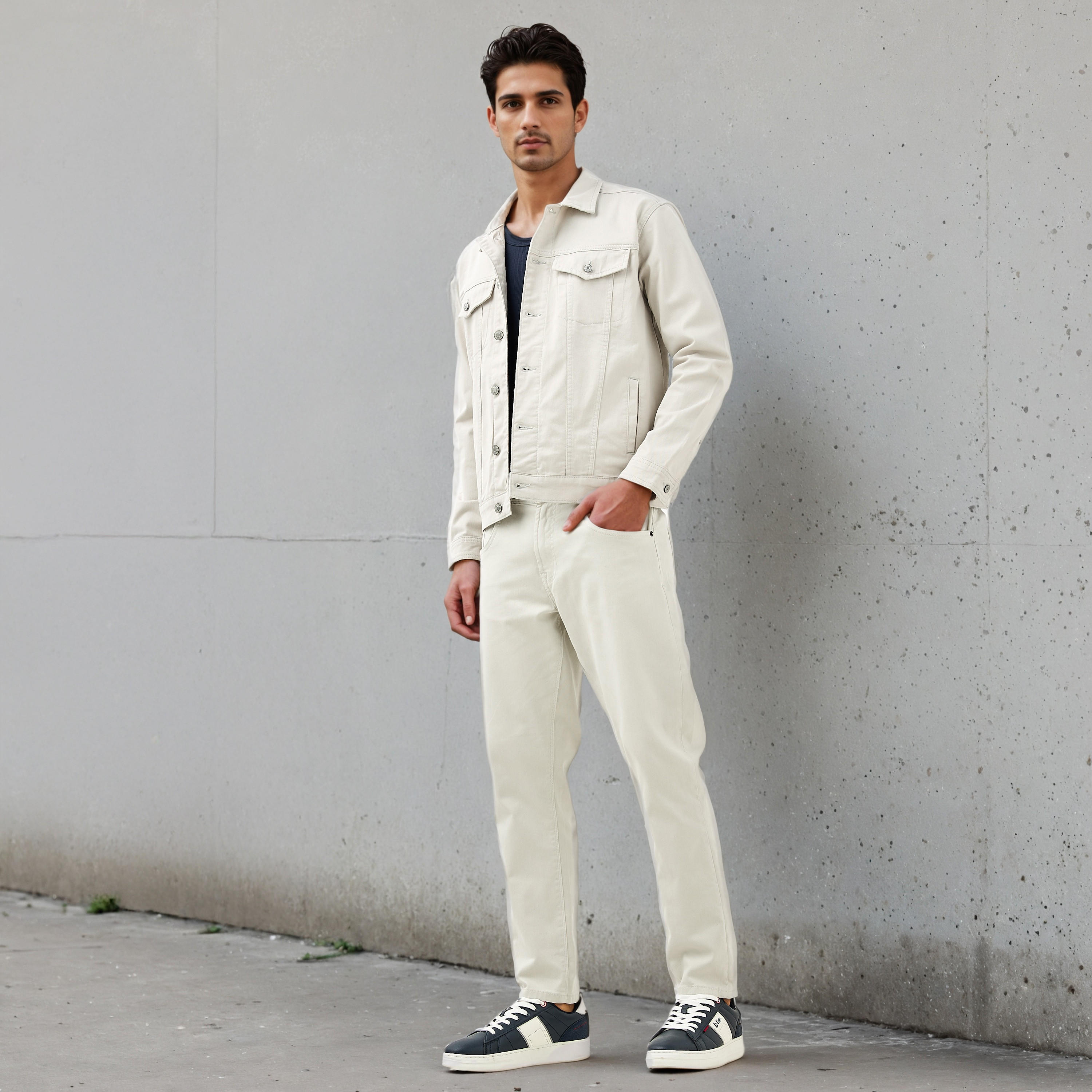 Slim Fit Jeans with Pockets-men-clothing-bottoms-jeans-image-2