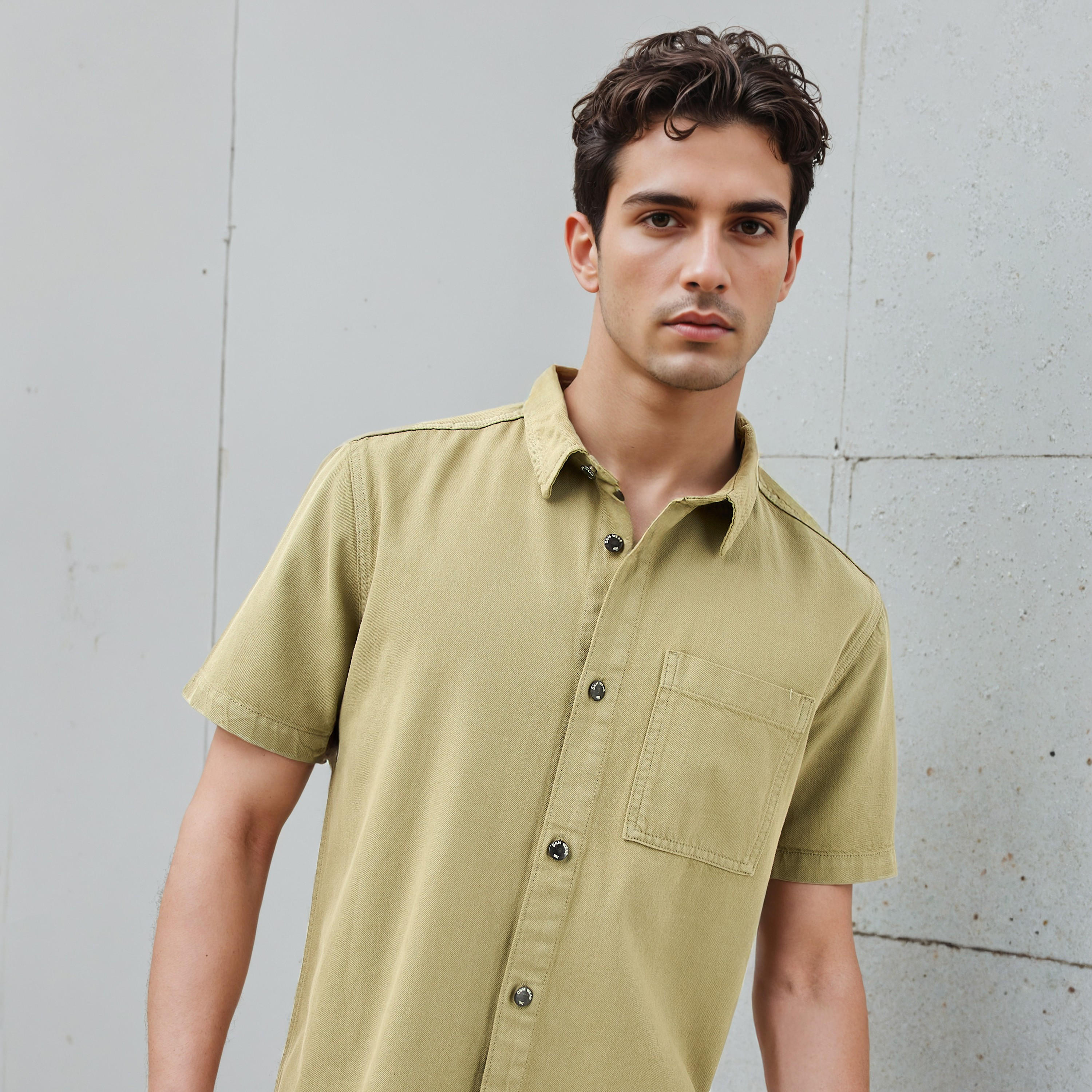 Relaxed Fit Shirt with Pocket-men-clothing-shirts-image-5
