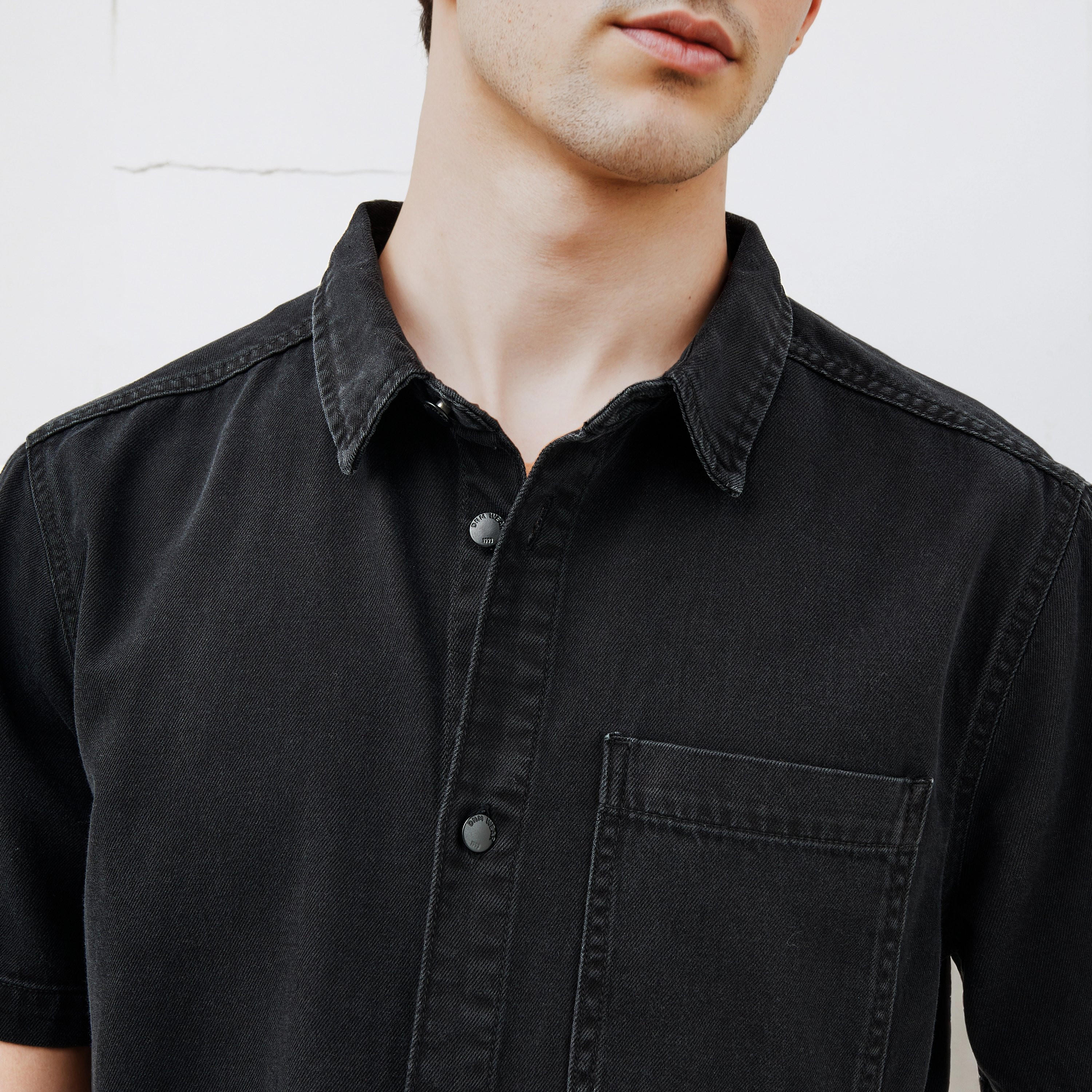 Relaxed Fit Shirt with Pocket-men-clothing-shirts-image-3