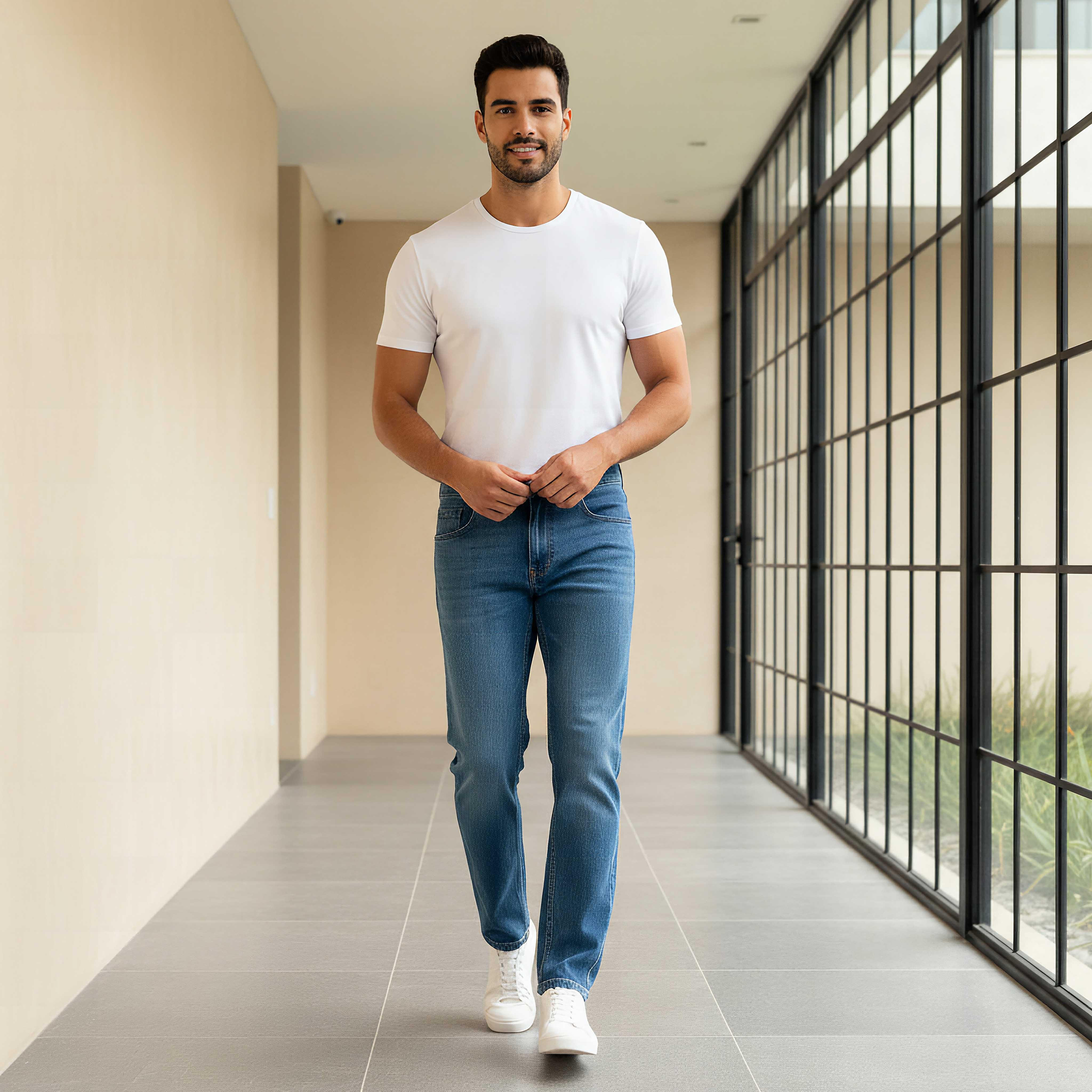 Men Straight Fit Mid-Rise Jeans-men-clothing-bottoms-jeans-image-2
