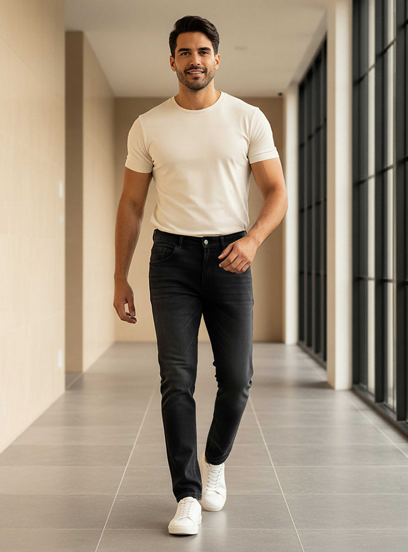 بنطلون جينز رجالي بقصة مستقيمة وخصر متوسط-men-clothing-bottoms-jeans-image-4
