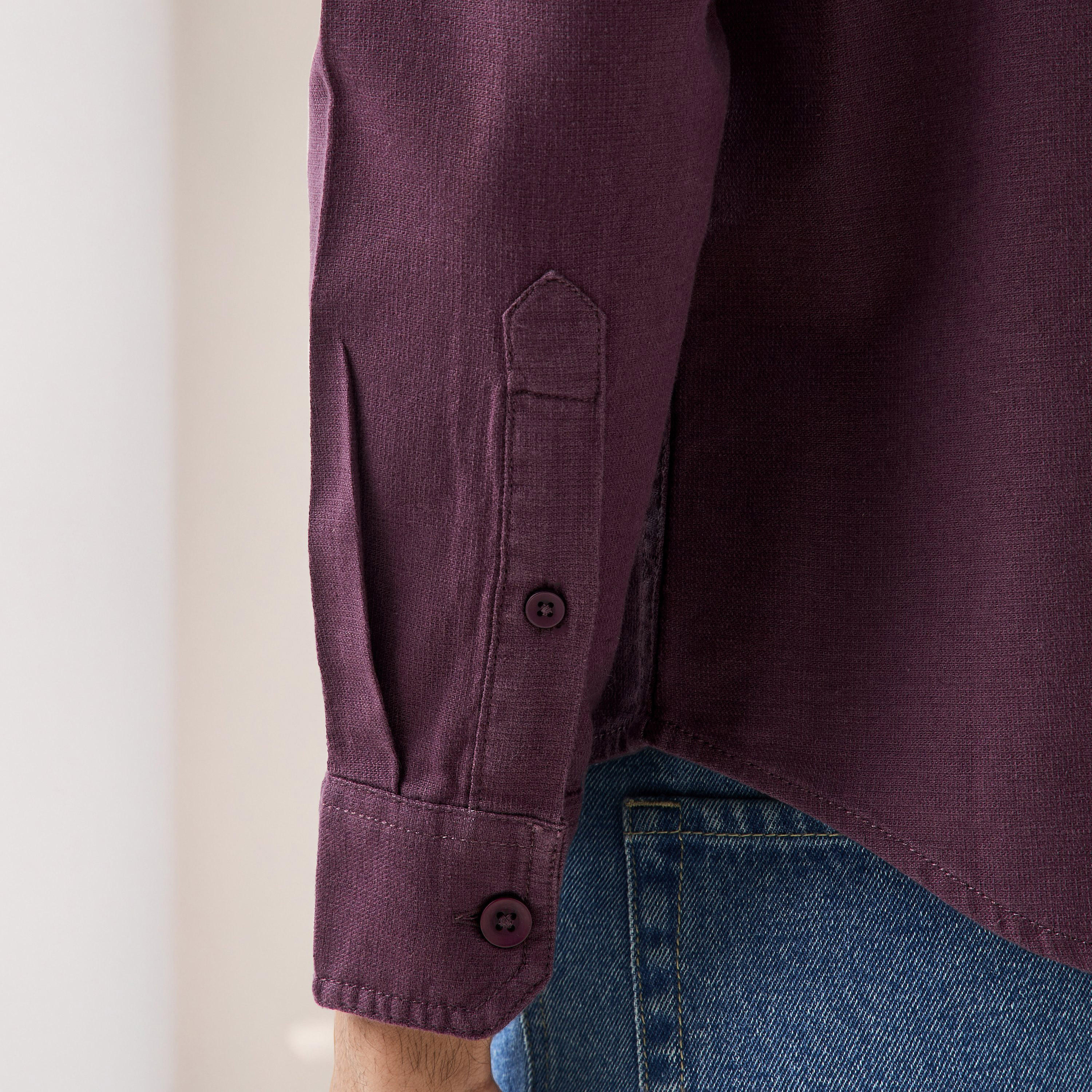 Regular Fit Linen Blend Shirt-PROMO_SP_KW_2FOR12_110625-image-4