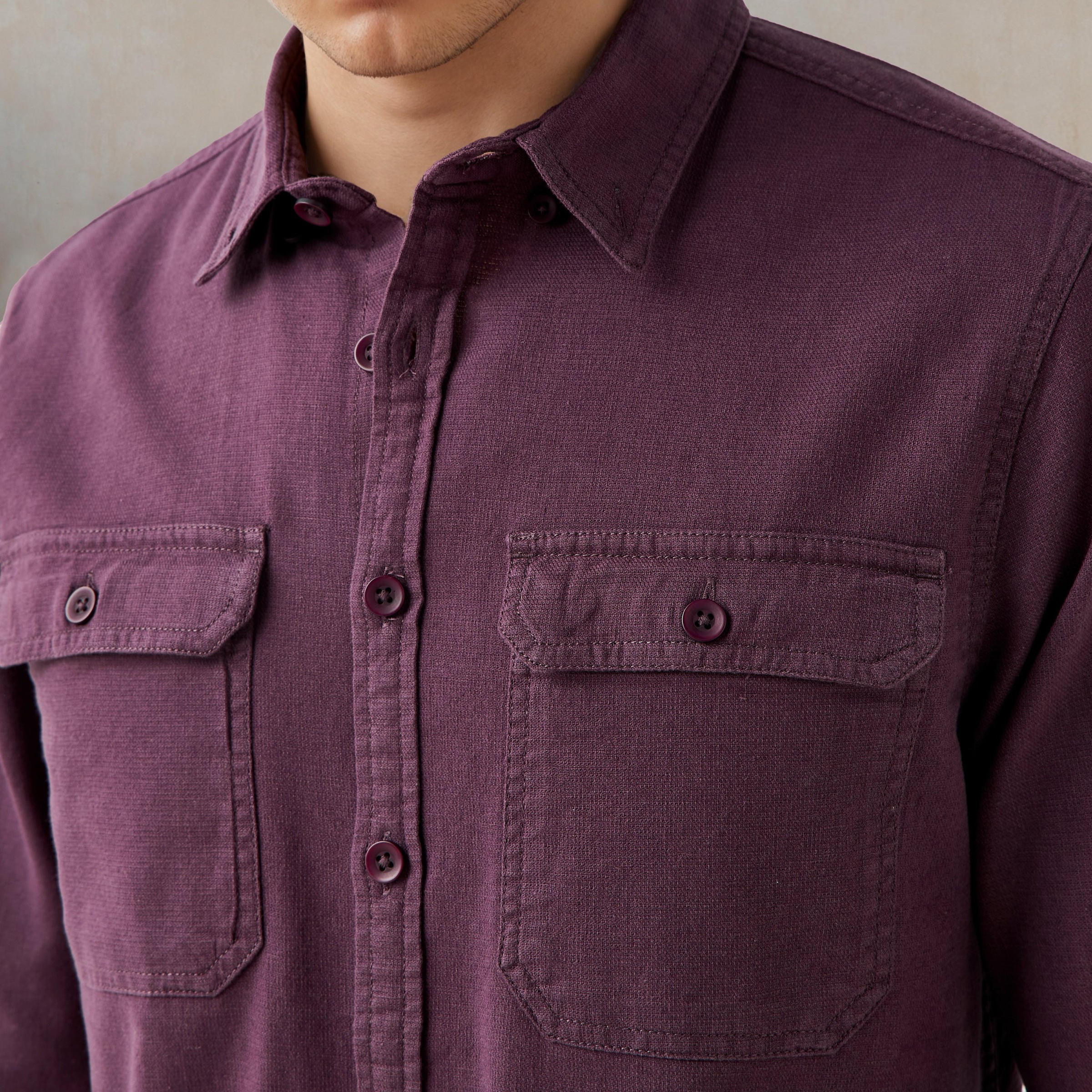 Regular Fit Linen Blend Shirt-PROMO_SP_KW_2FOR12_110625-image-5