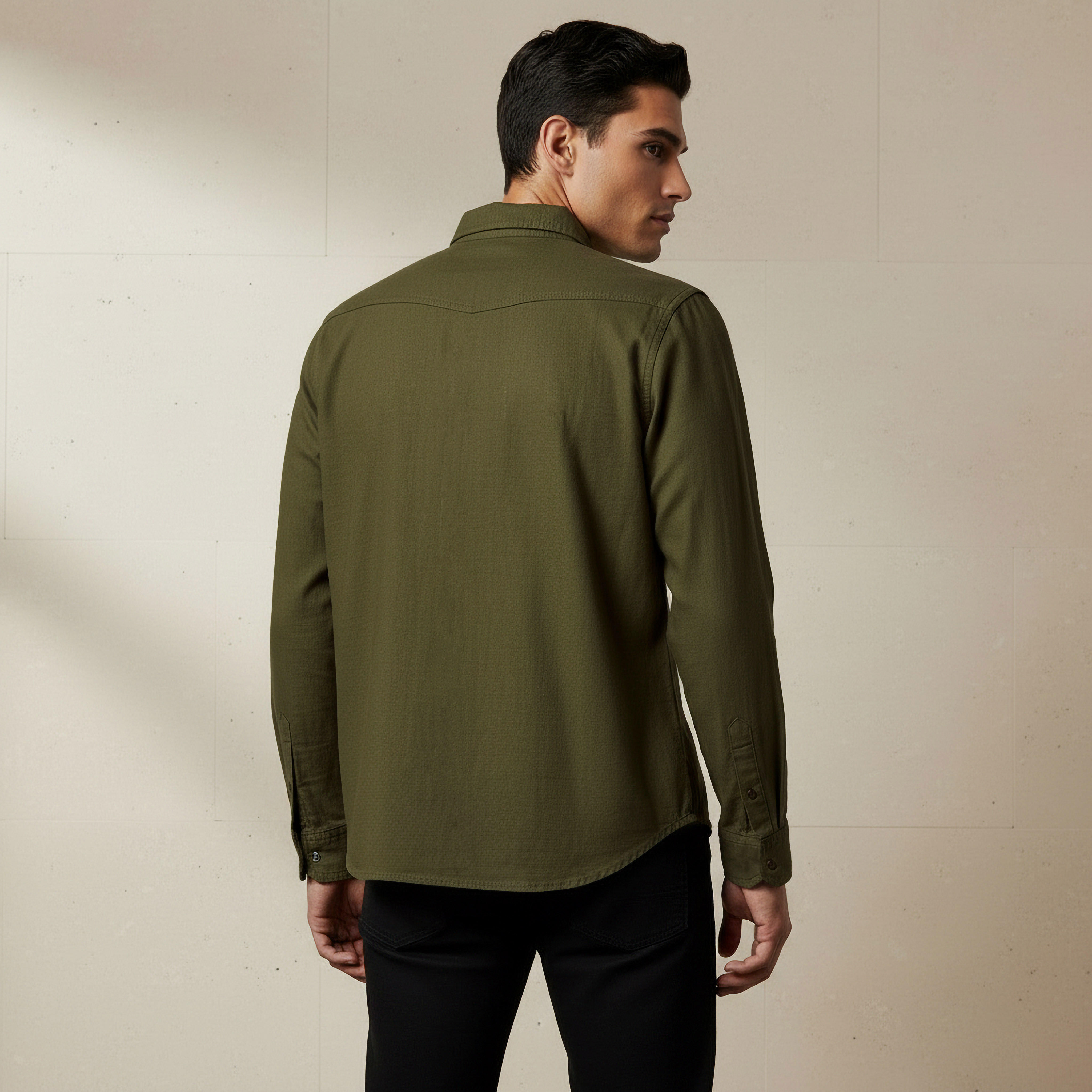 Men Regular Fit Long Sleeve Shirt-men-clothing-shirts-image-3