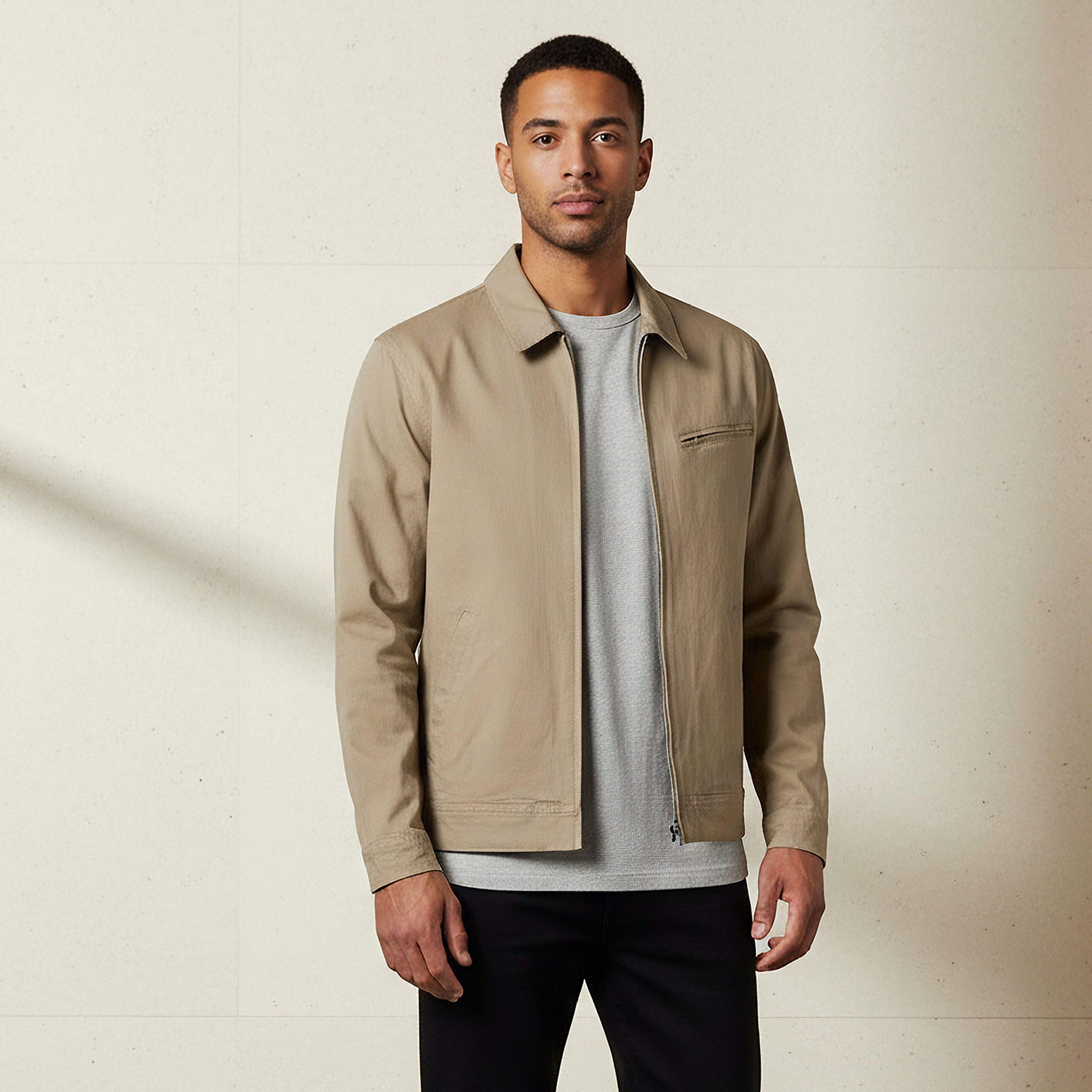 جاكيت بقصّة عادية وسحاب للرجال-men-clothing-jacketsandblazers-jackets-image-5