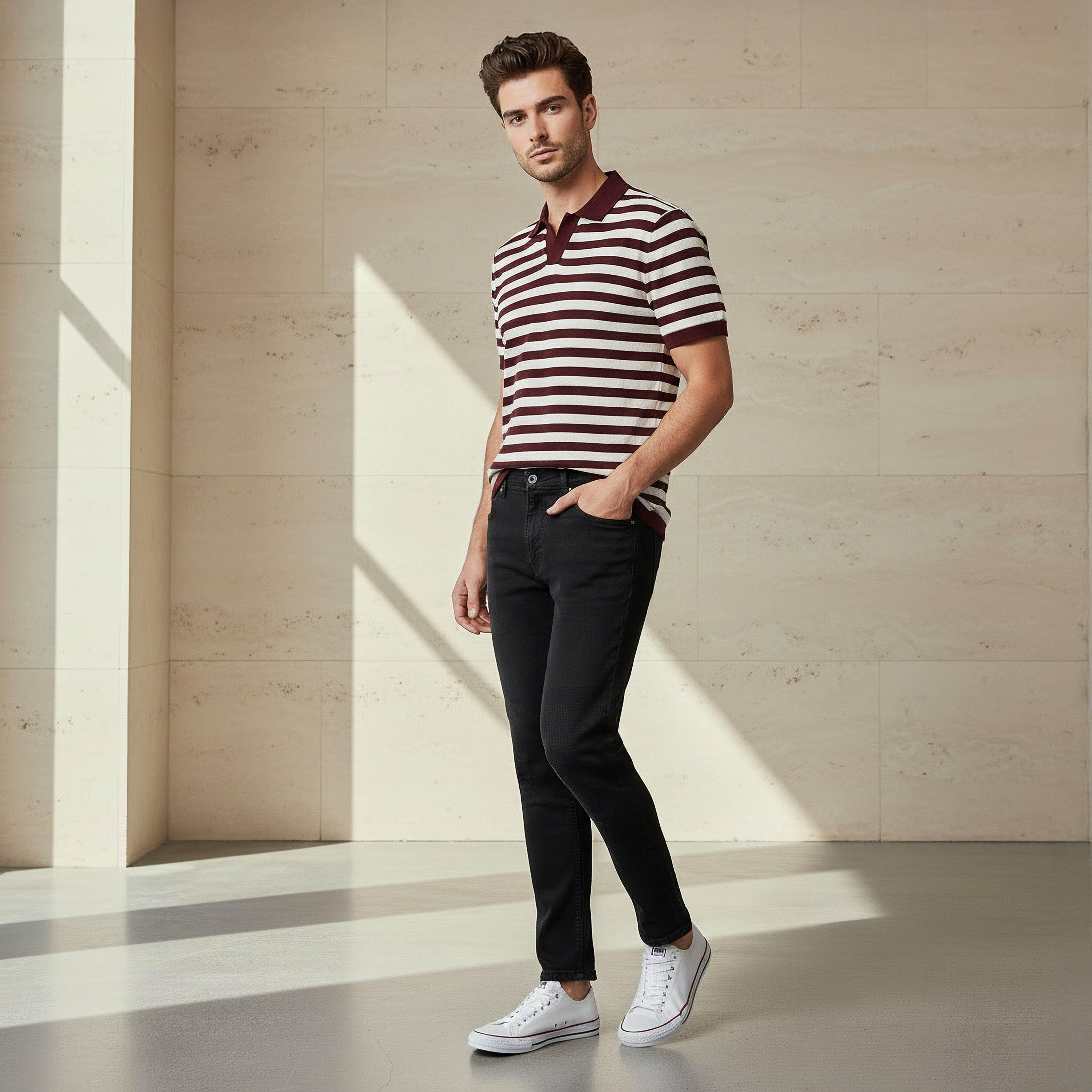 Men Regular Fit Mid-Rise Cropped Jeans-men-clothing-bottoms-jeans-image-2