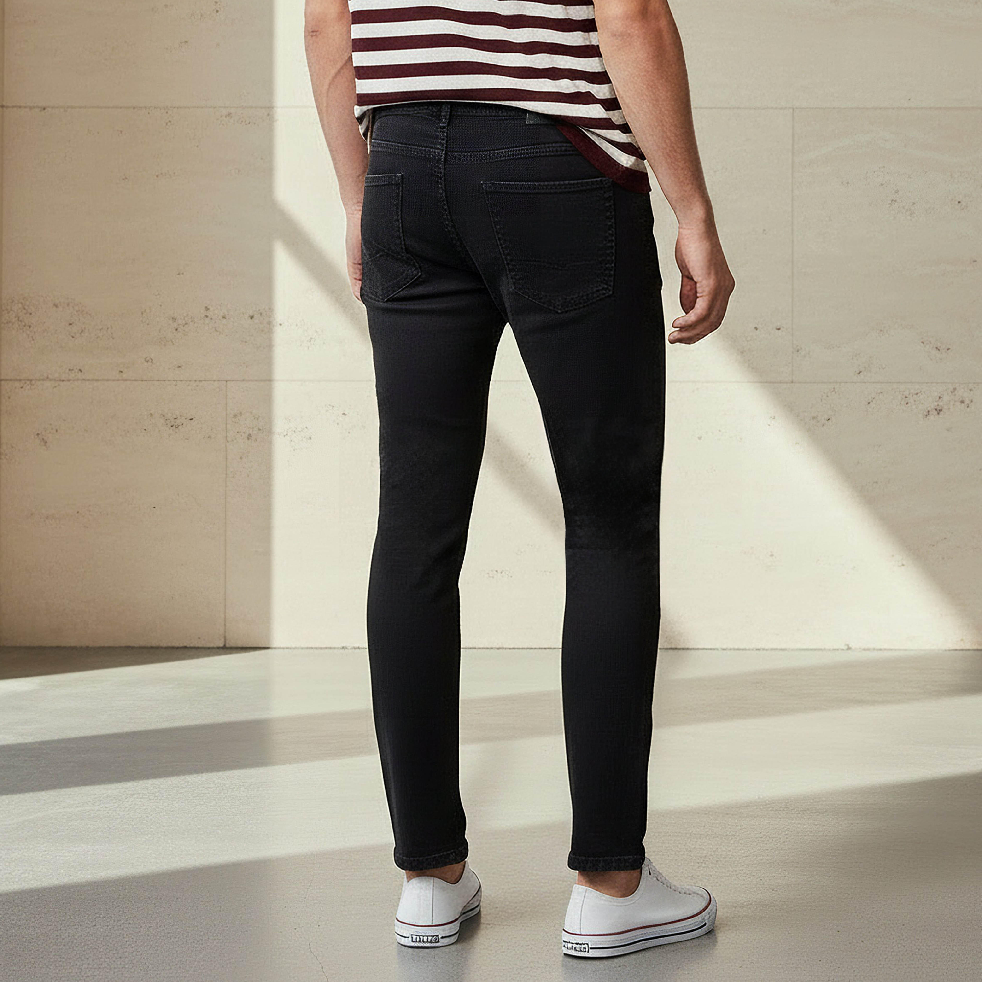 Men Regular Fit Mid-Rise Cropped Jeans-men-clothing-bottoms-jeans-image-3